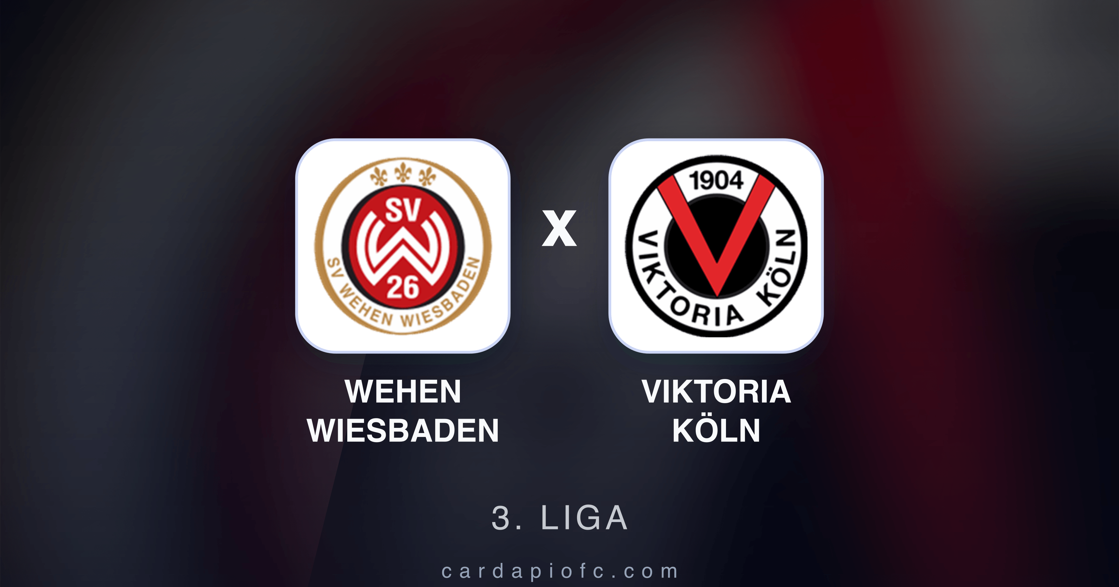 Wehen Wiesbaden x Viktoria Köln - 3. Liga prévia da transmissão