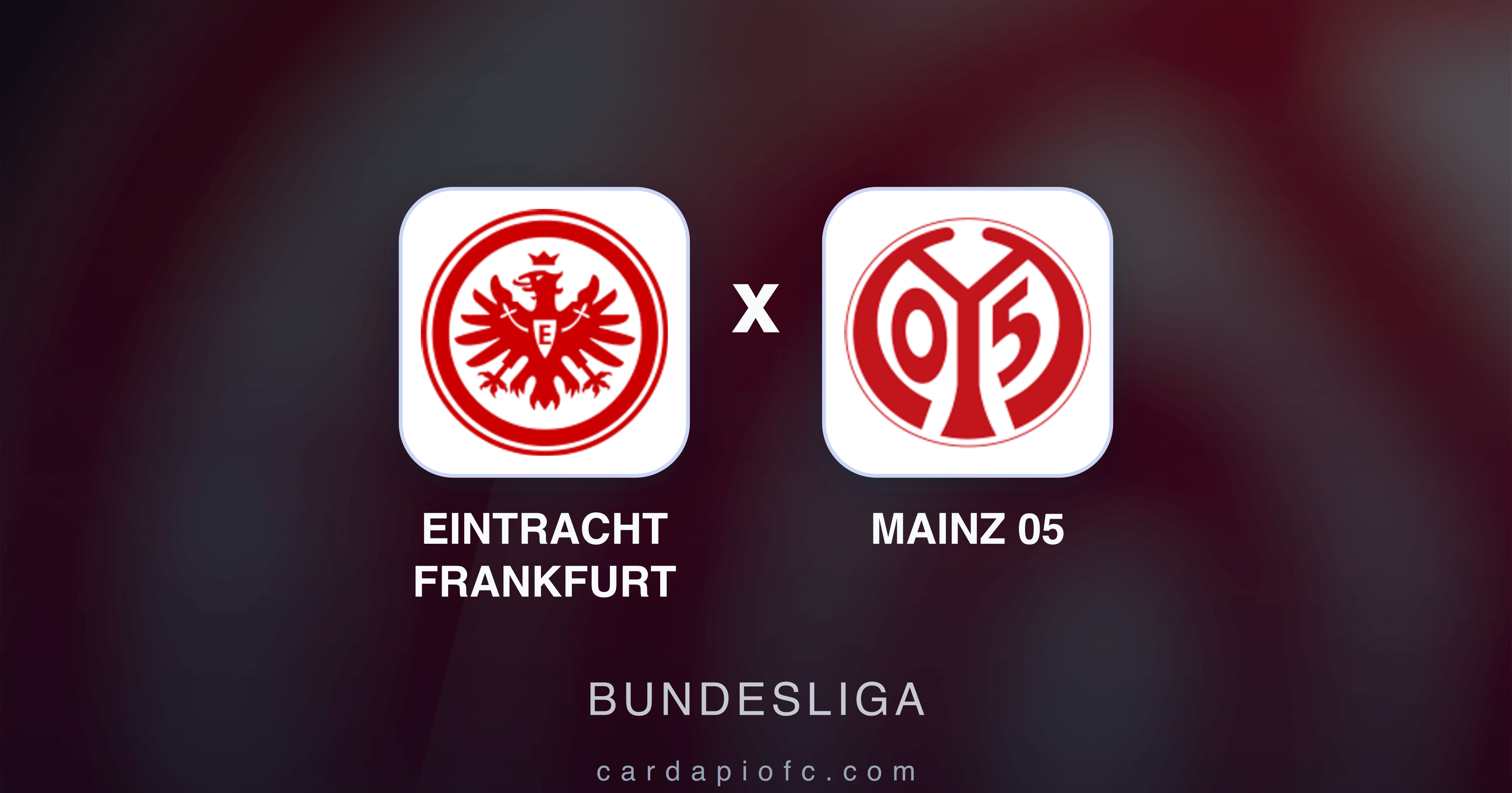 Eintracht Frankfurt x Mainz 05 - Bundesliga prévia da transmissão