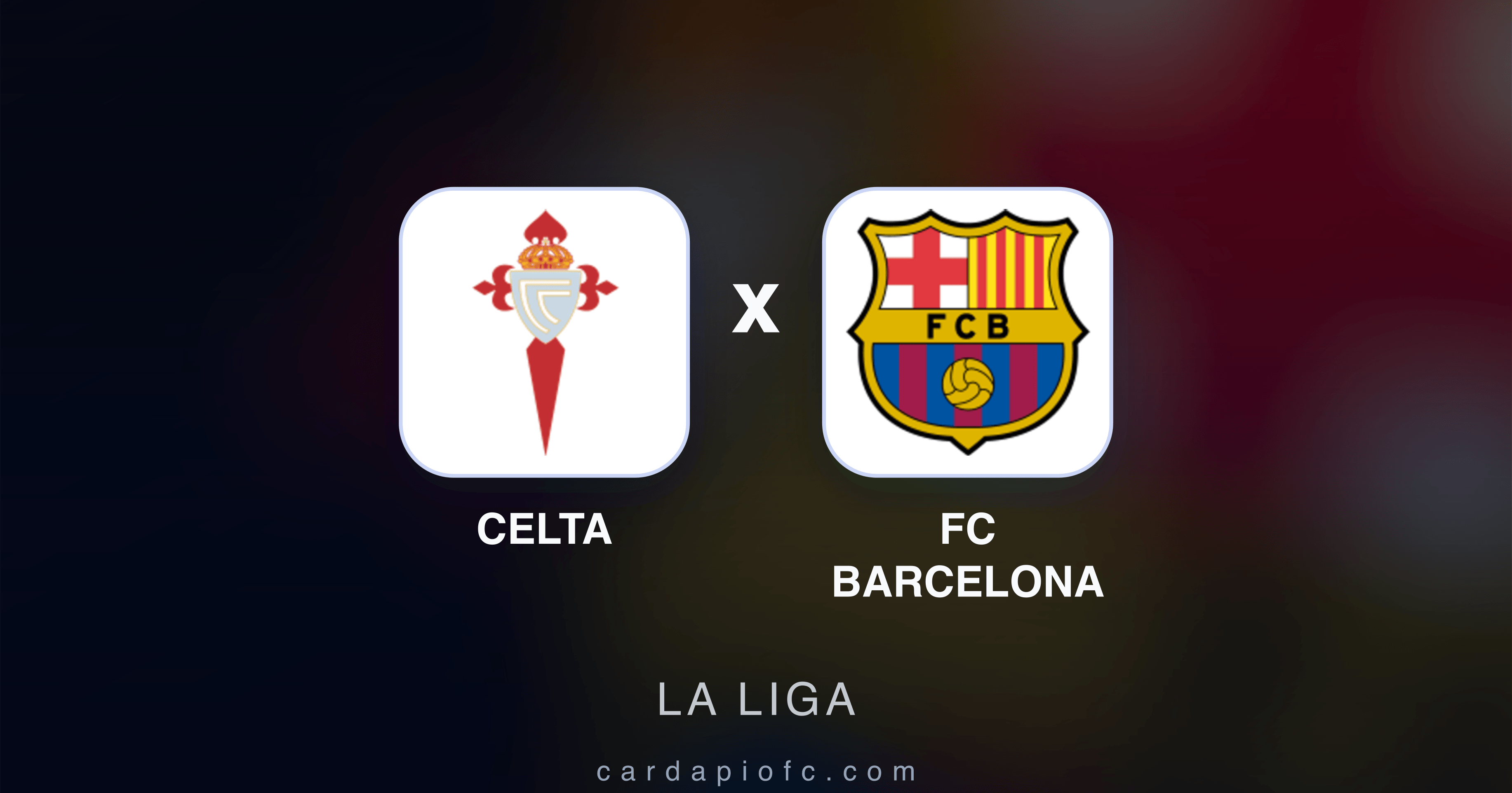 Celta x FC Barcelona - La Liga prévia da transmissão