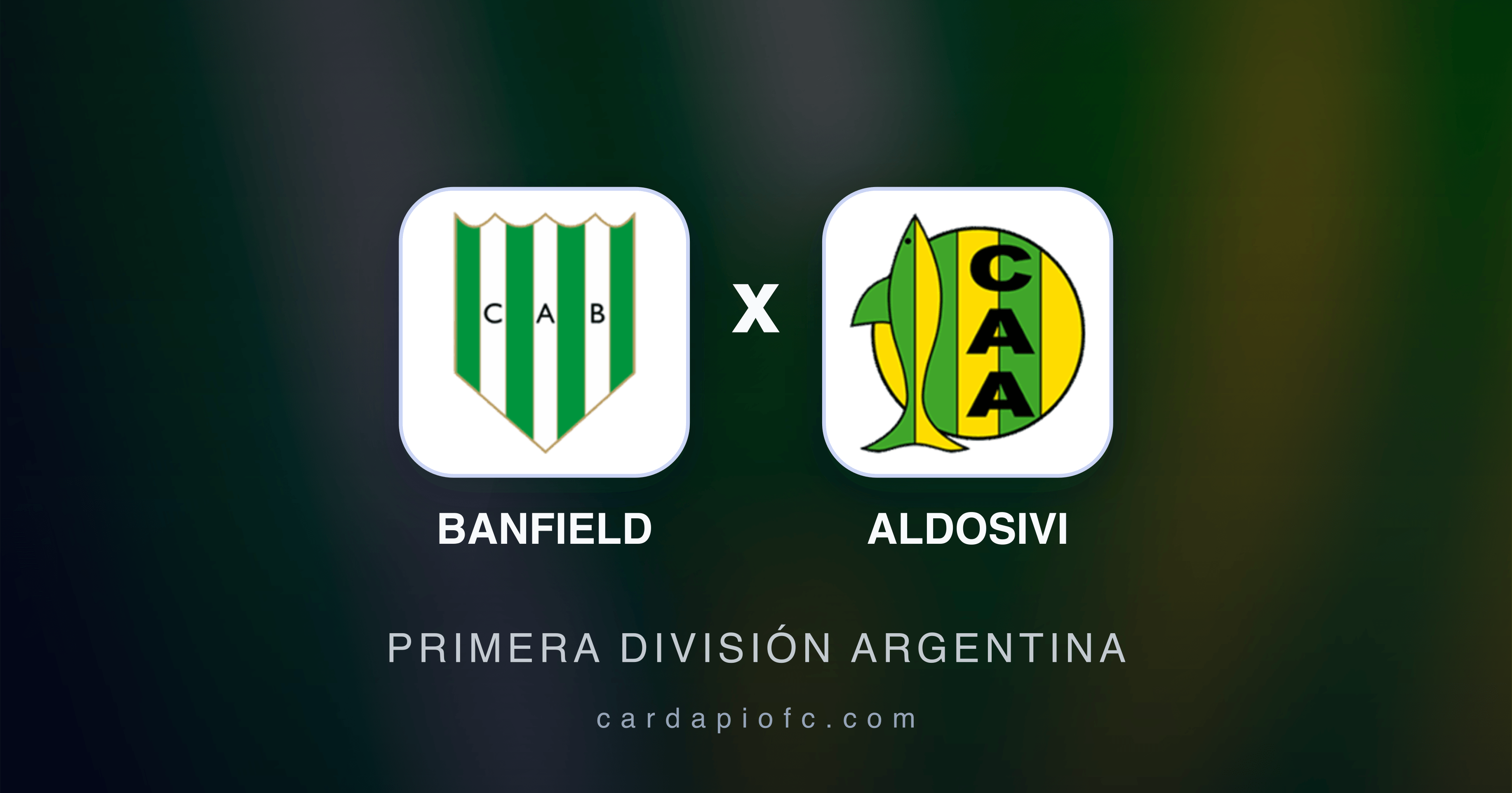 Banfield x Aldosivi - Primera División Argentina prévia da transmissão