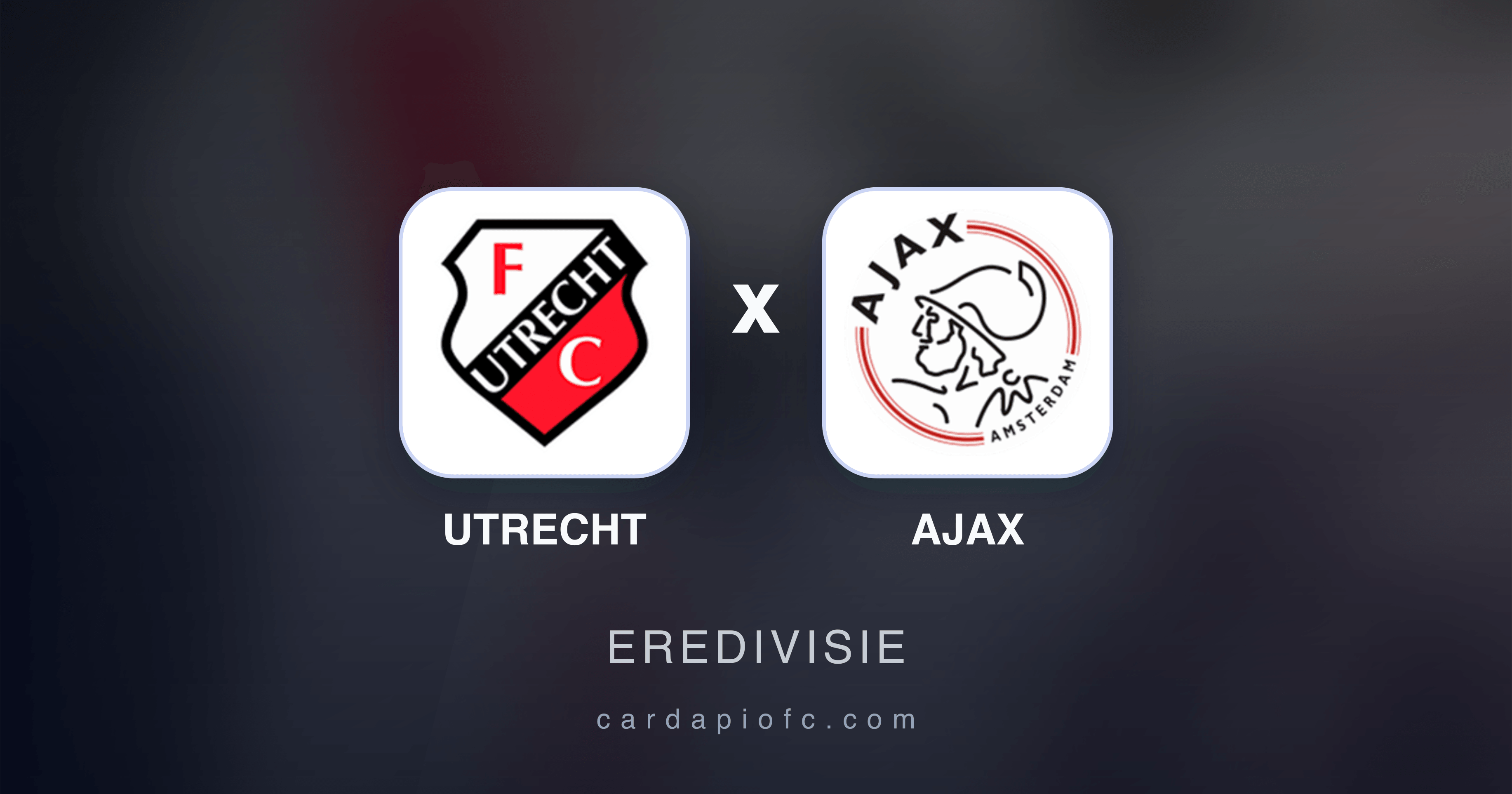 Utrecht x Ajax - Eredivisie prévia da transmissão