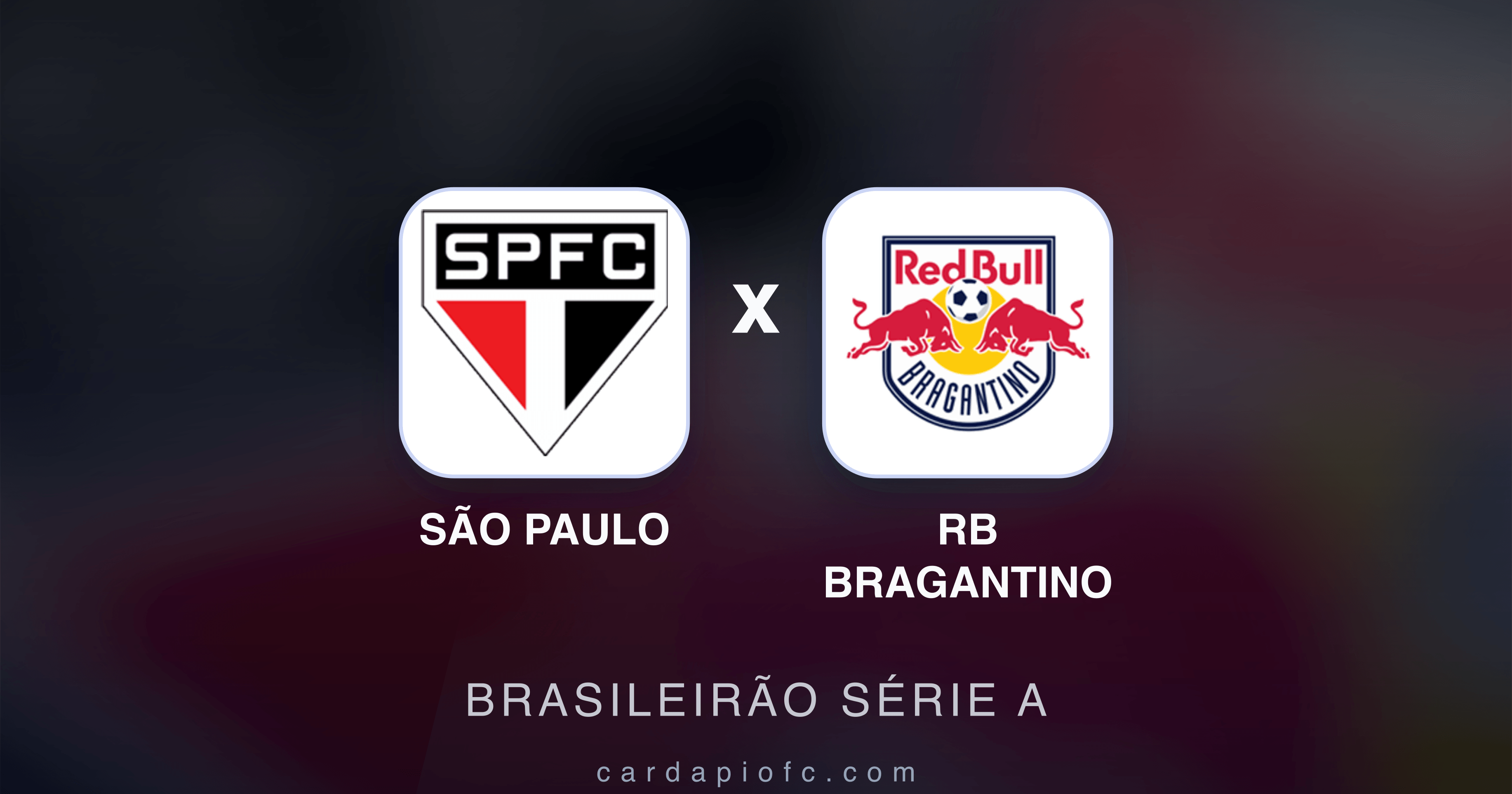 São Paulo x RB Bragantino - Brasileirão Série A prévia da transmissão