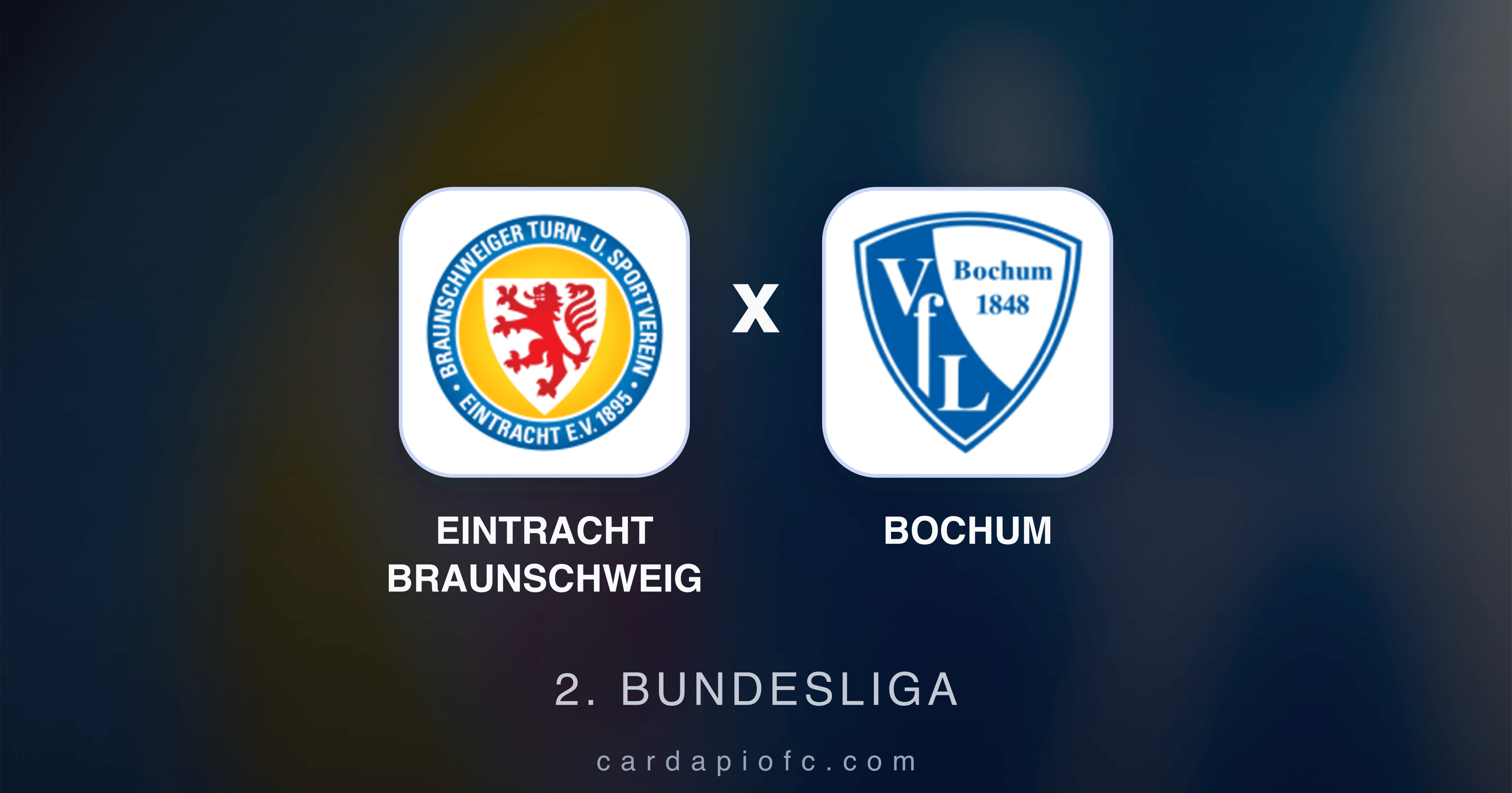 Eintracht Braunschweig x Bochum - 2. Bundesliga prévia da transmissão