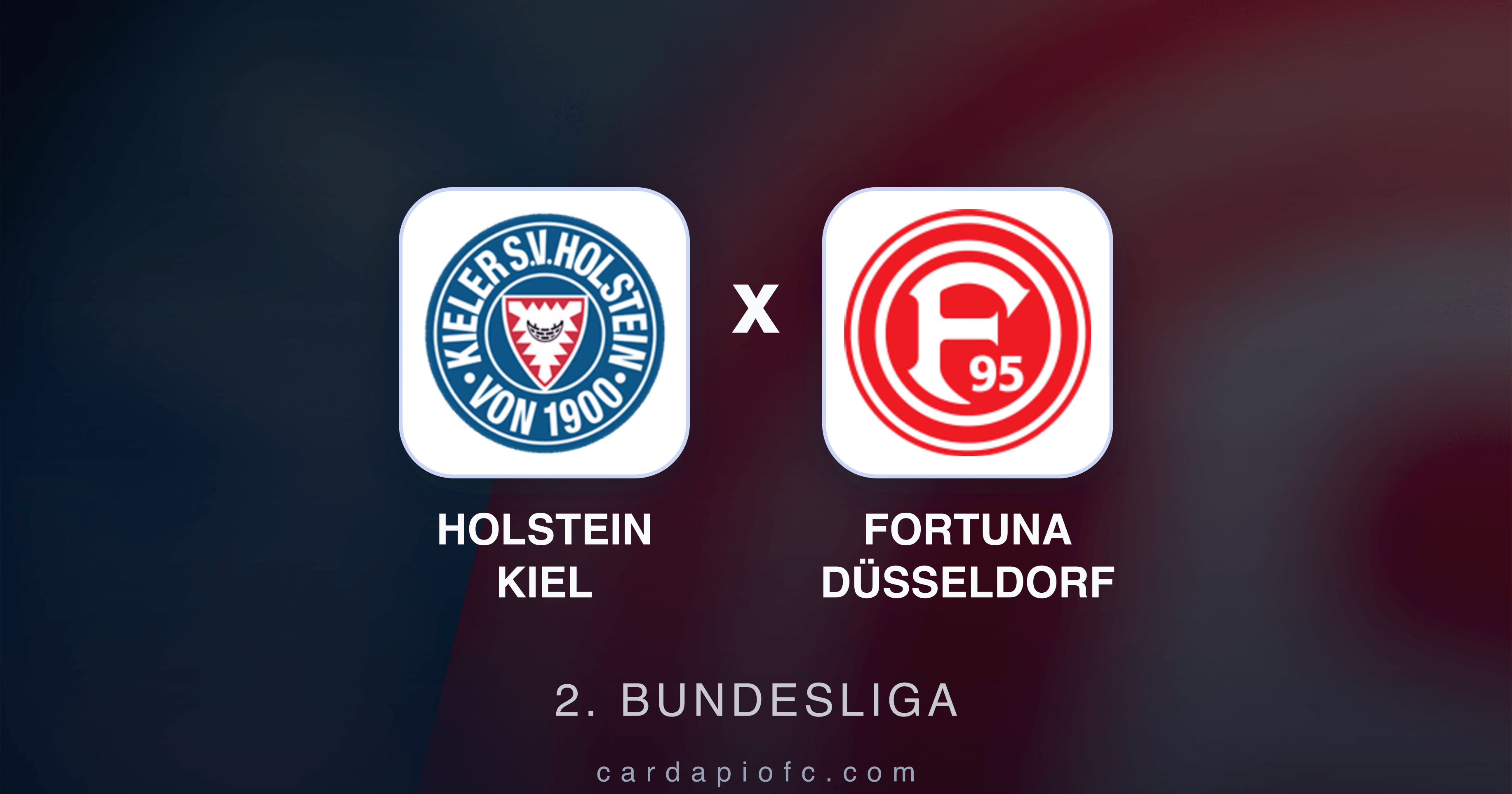 Holstein Kiel x Fortuna Düsseldorf - 2. Bundesliga prévia da transmissão