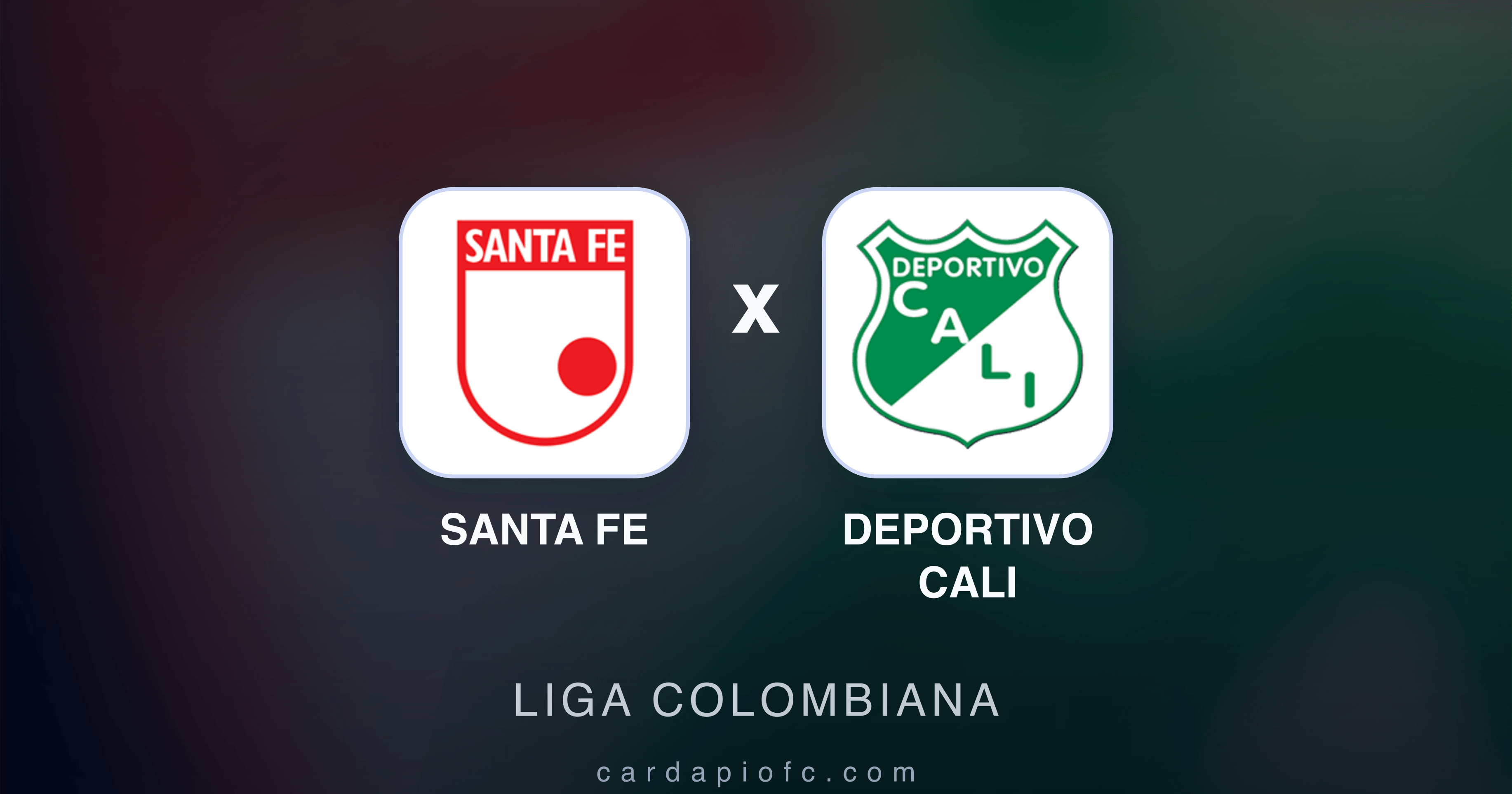 Santa Fe x Deportivo Cali - Liga Colombiana prévia da transmissão