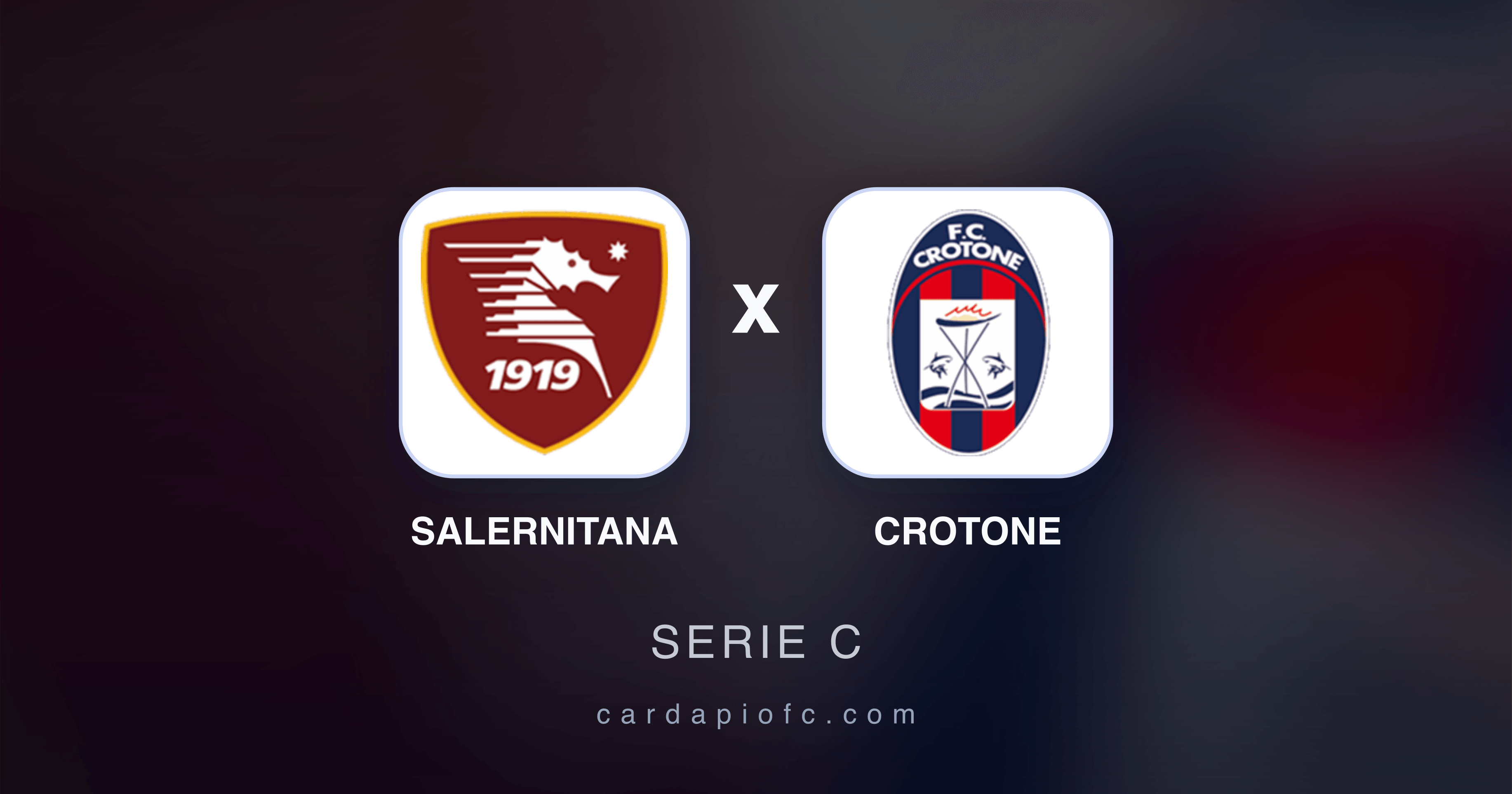 Salernitana x Crotone - Serie C prévia da transmissão