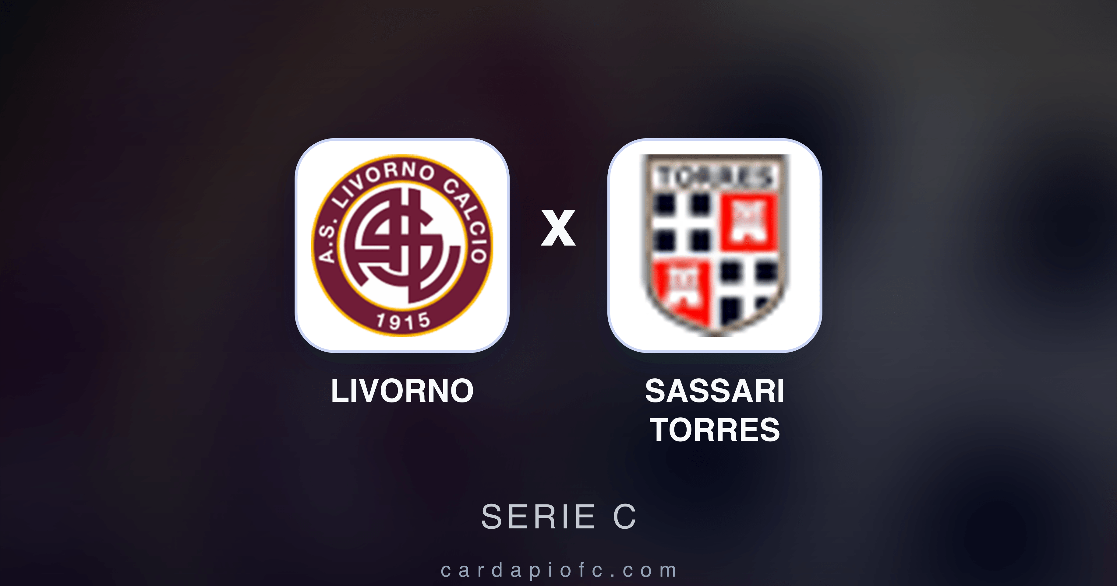 Livorno x Sassari Torres - Serie C broadcast preview