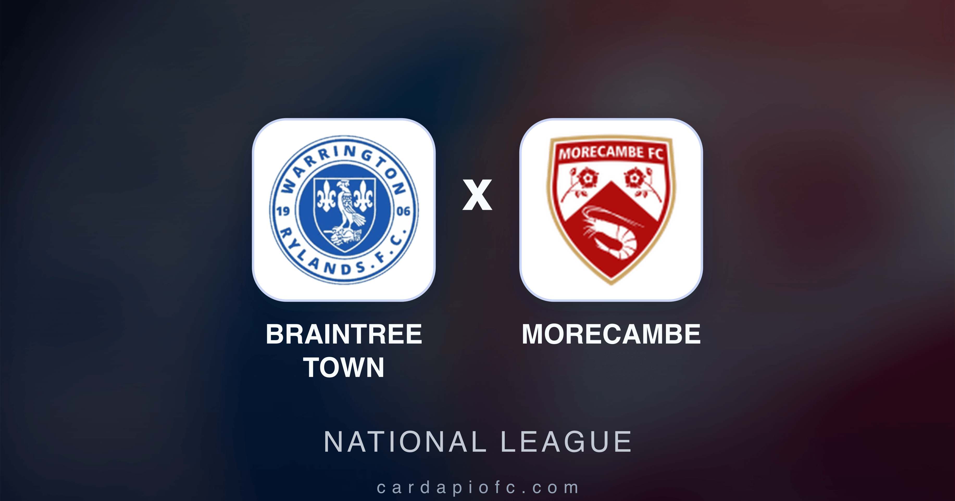 Braintree Town x Morecambe - National League broadcast preview