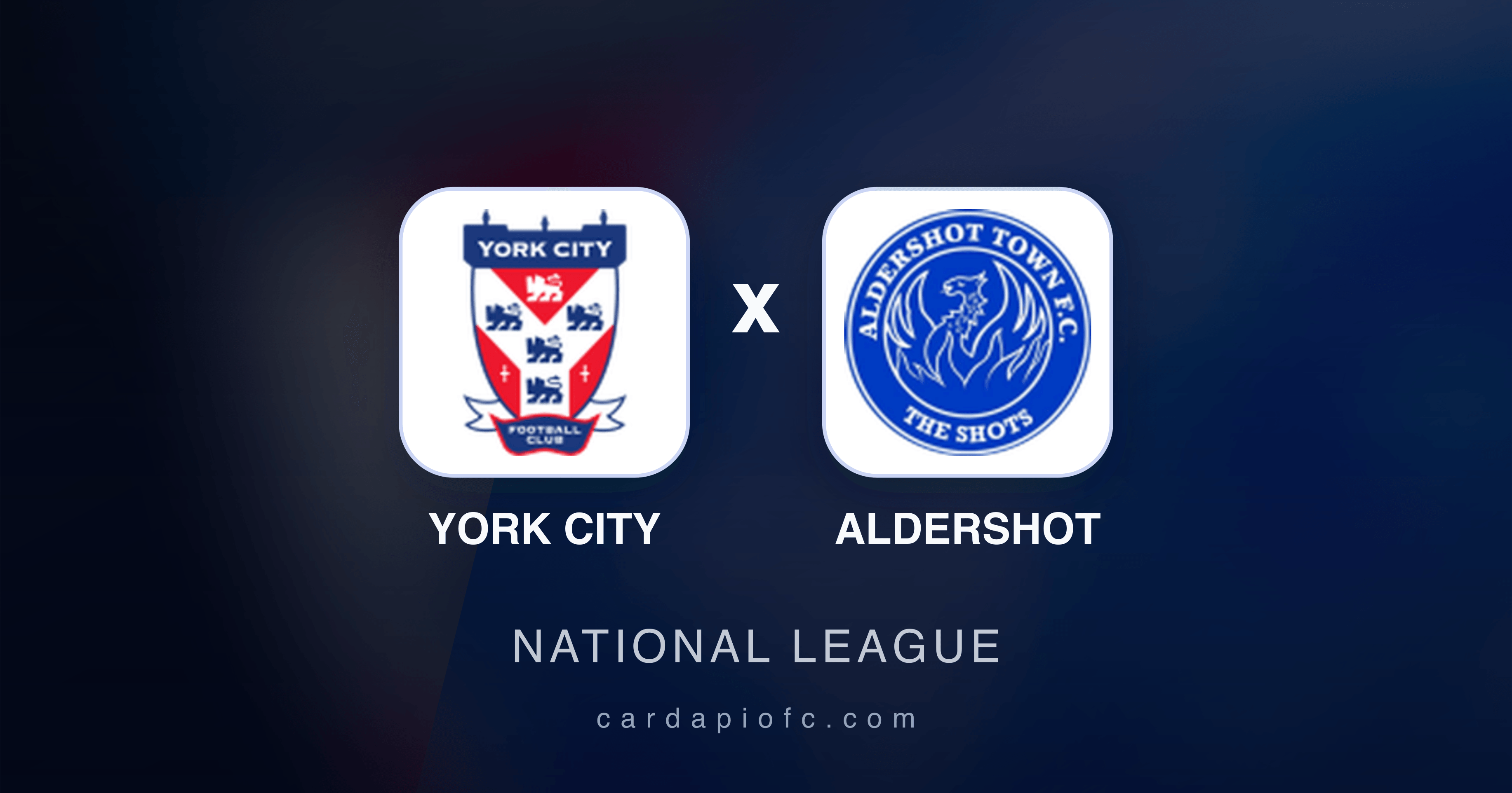 York City x Aldershot - National League broadcast preview