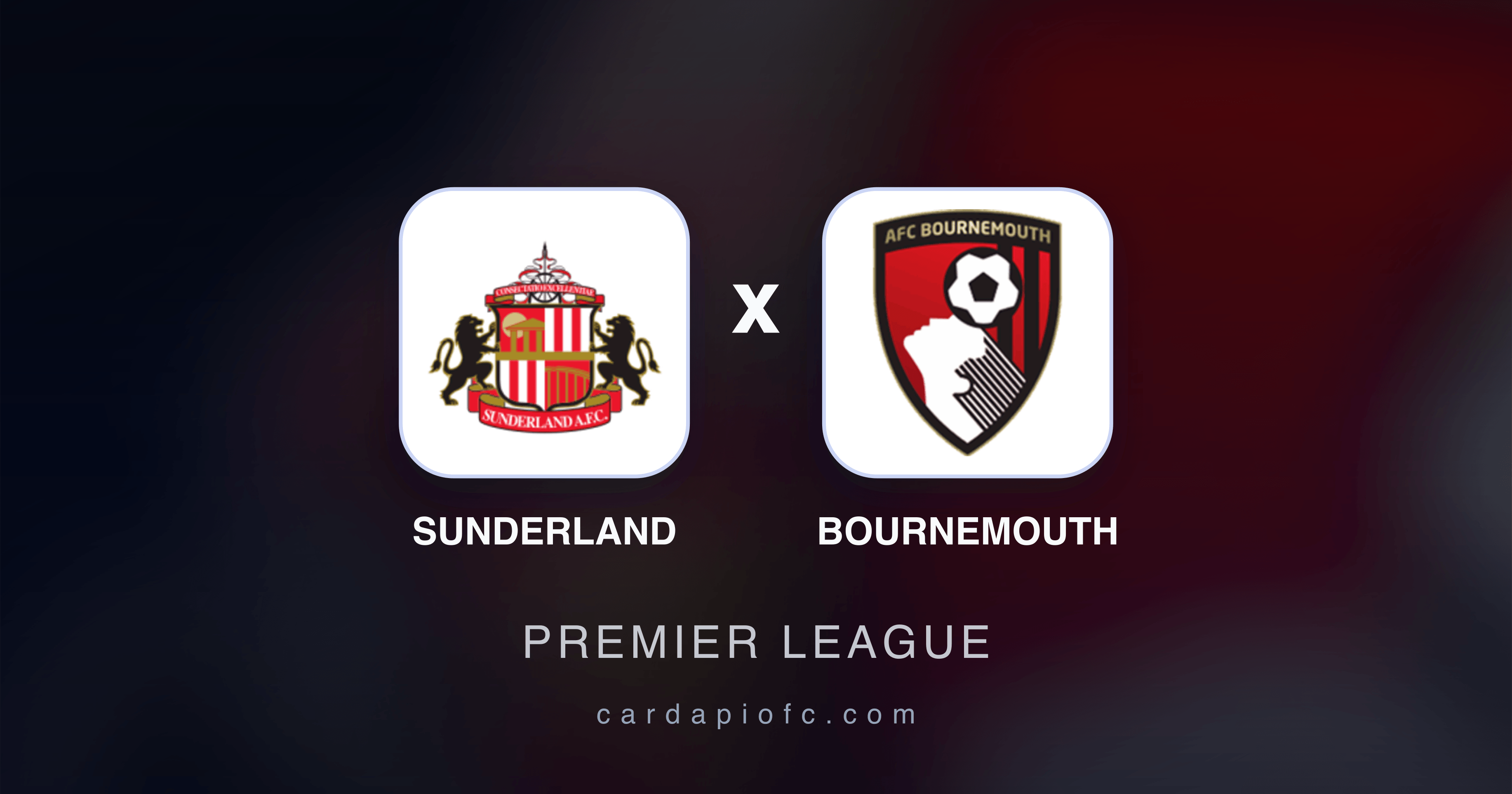 Sunderland x Bournemouth - Premier League broadcast preview