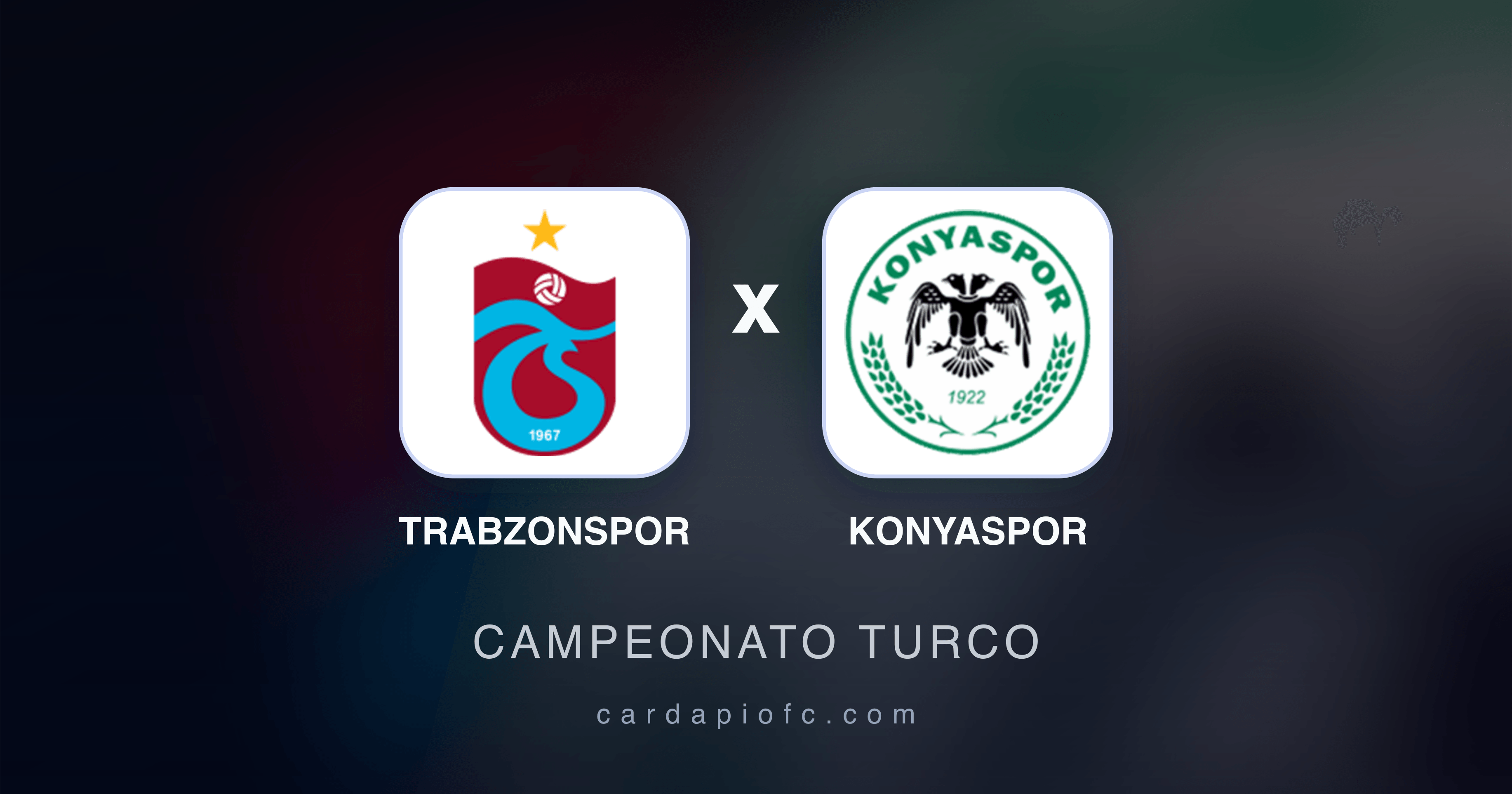 Trabzonspor x konyaspor - Campeonato Turco broadcast preview