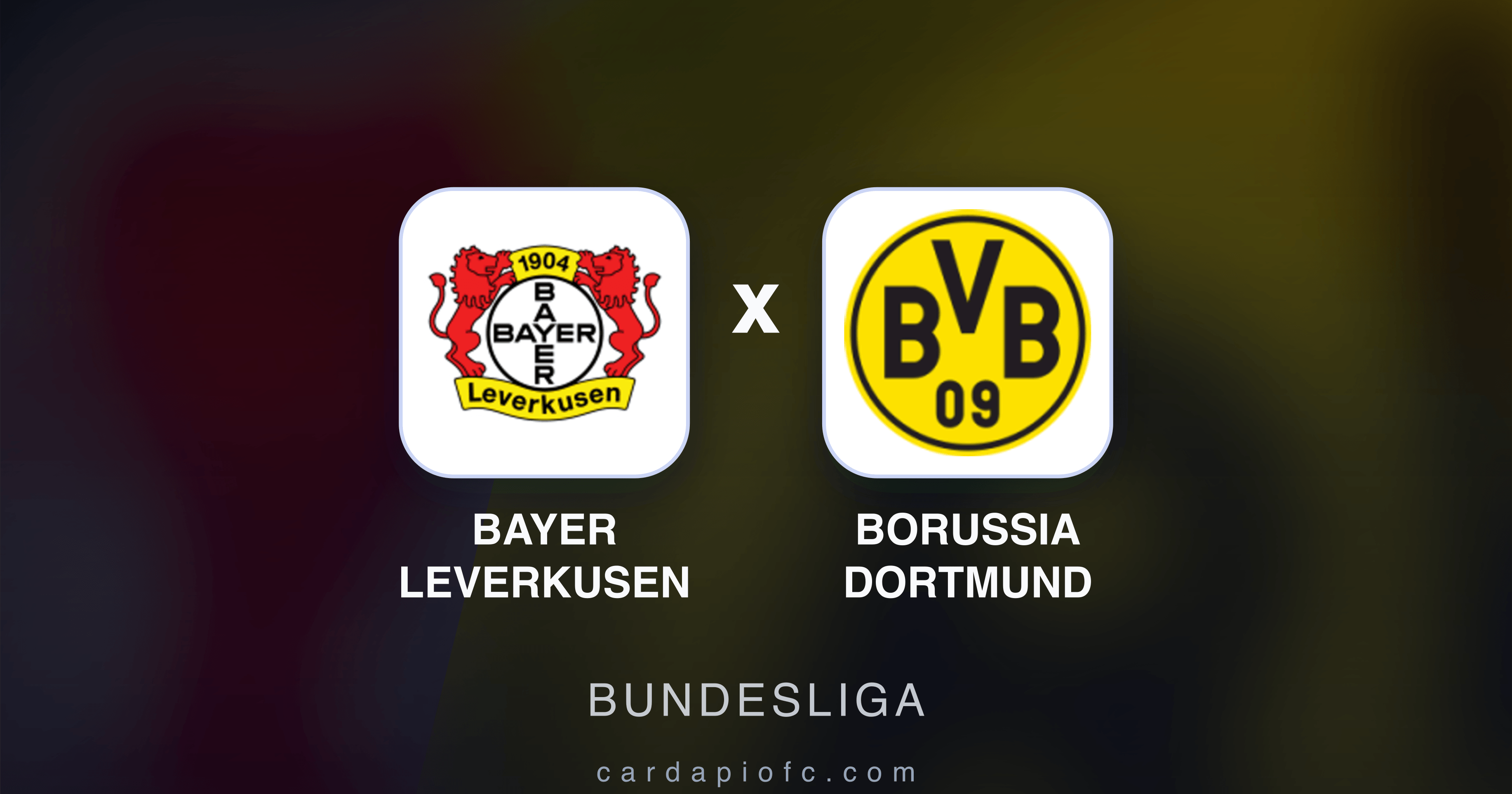 Bayer Leverkusen x Borussia Dortmund - Bundesliga broadcast preview
