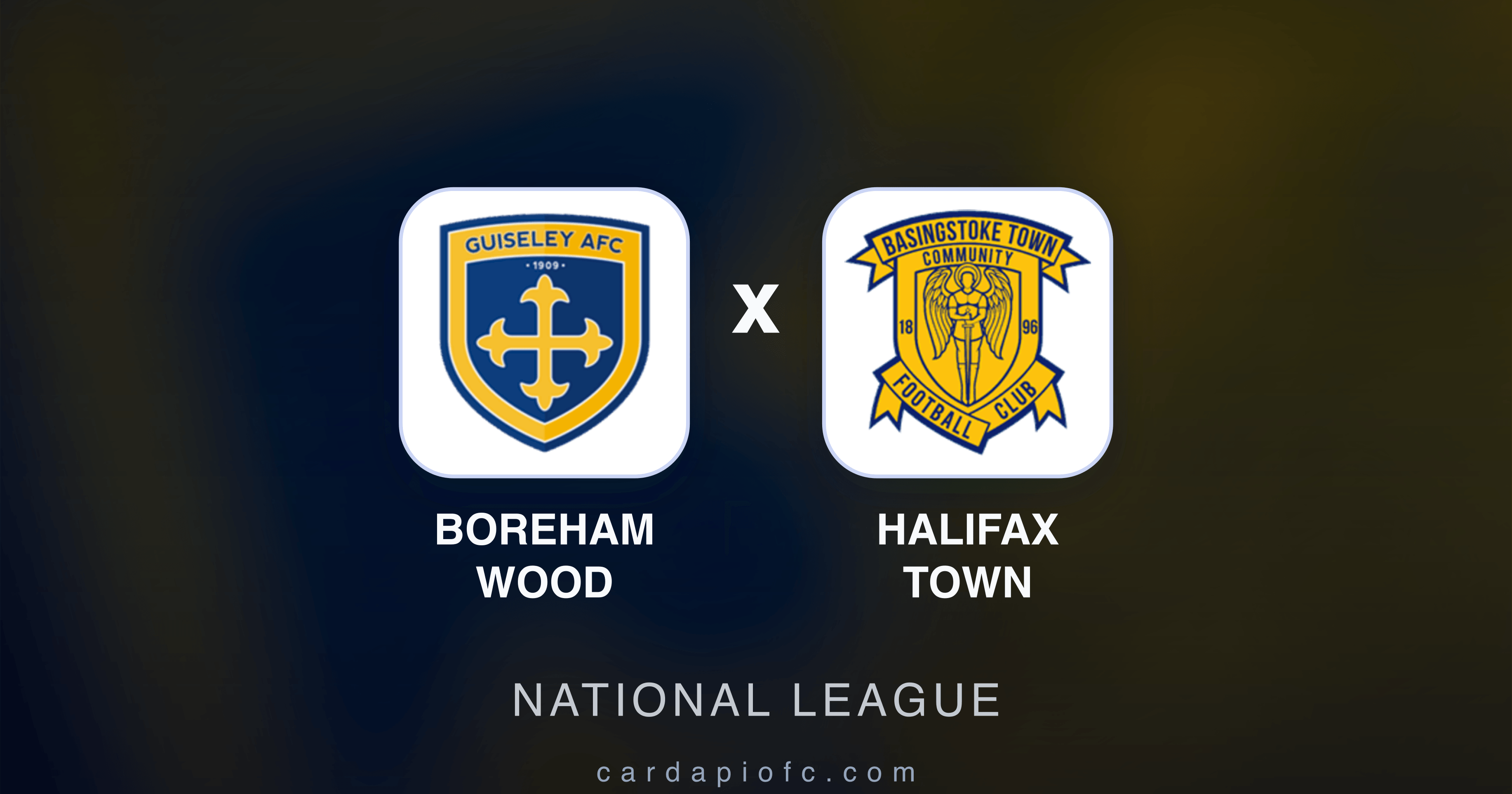 Boreham Wood x Halifax Town - National League broadcast preview