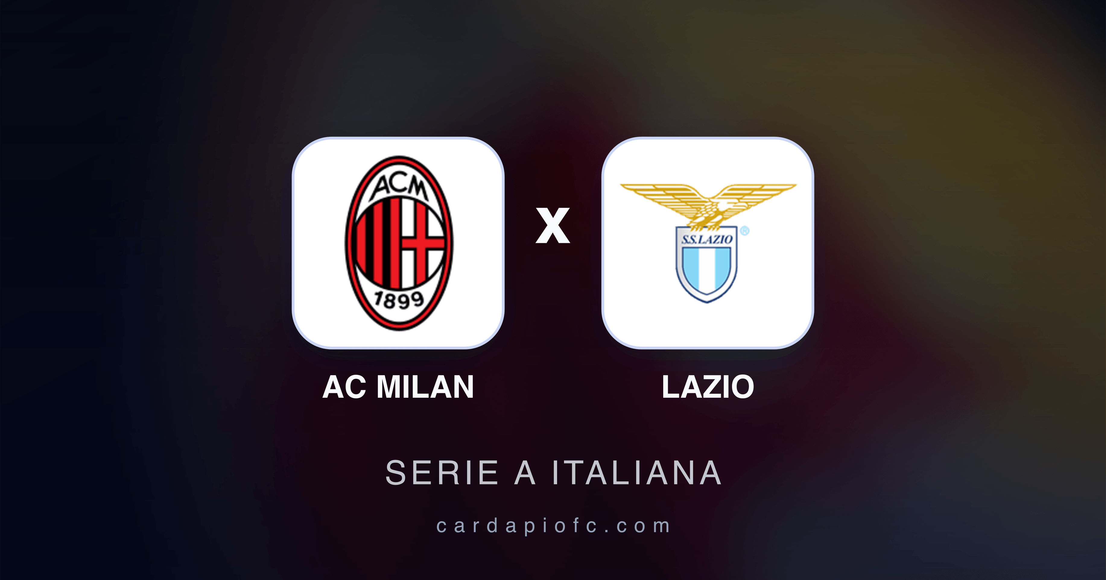 AC Milan x Lazio - Serie A Italiana broadcast preview