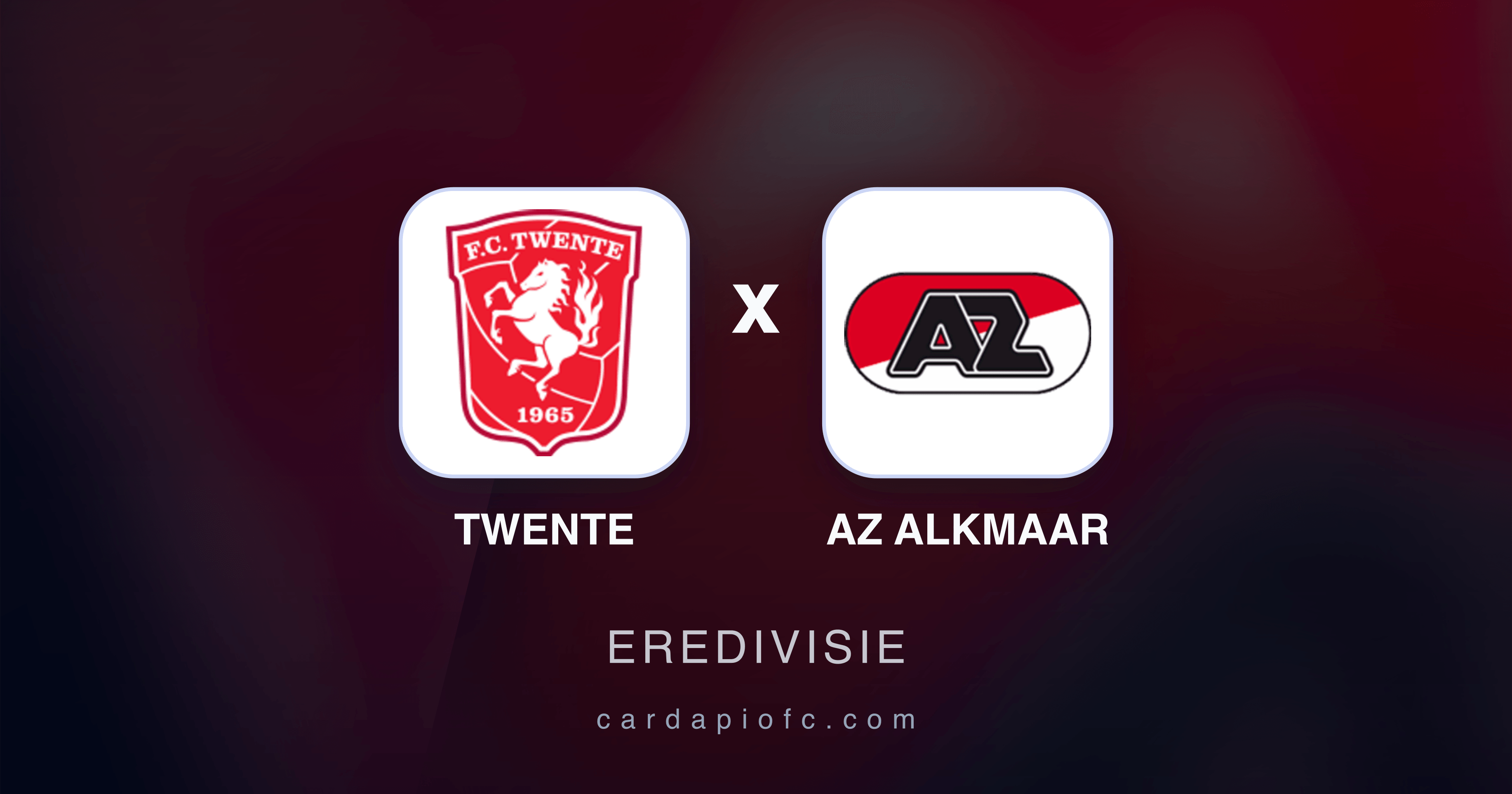 Twente x AZ Alkmaar - Eredivisie broadcast preview