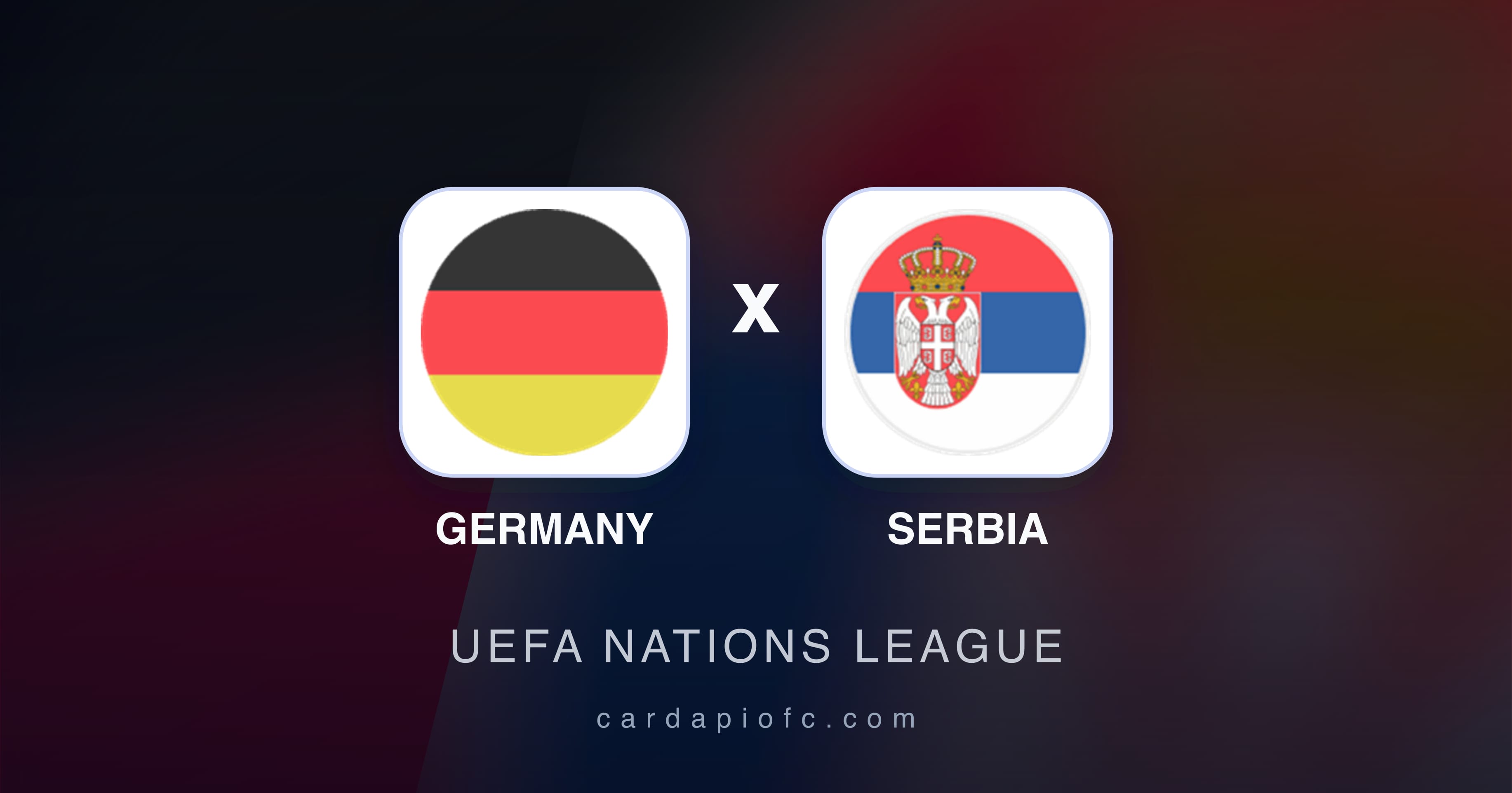 Prévia da transmissão de Germany x Serbia (UEFA Nations League)