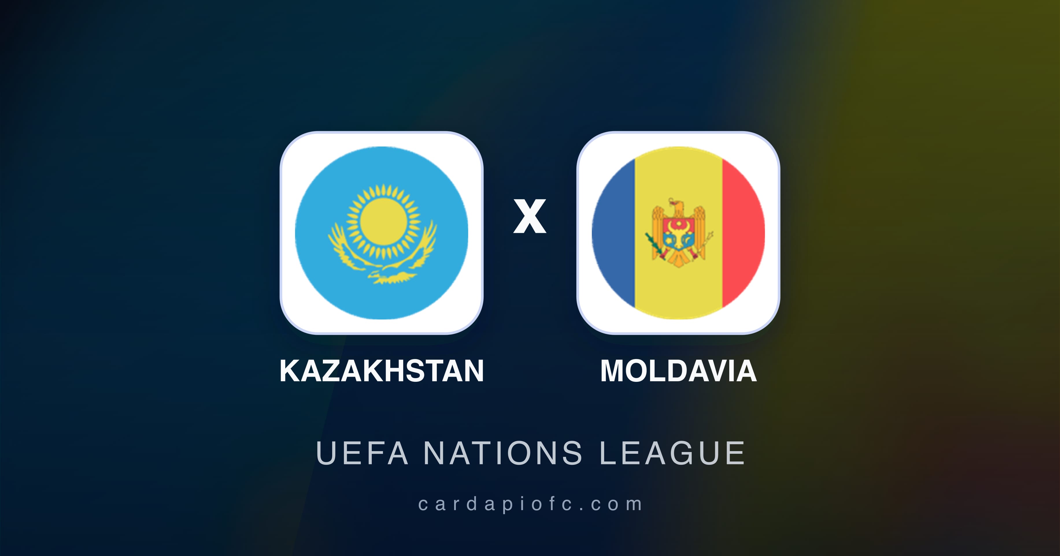 Prévia da transmissão de Kazakhstan x Moldavia (UEFA Nations League)