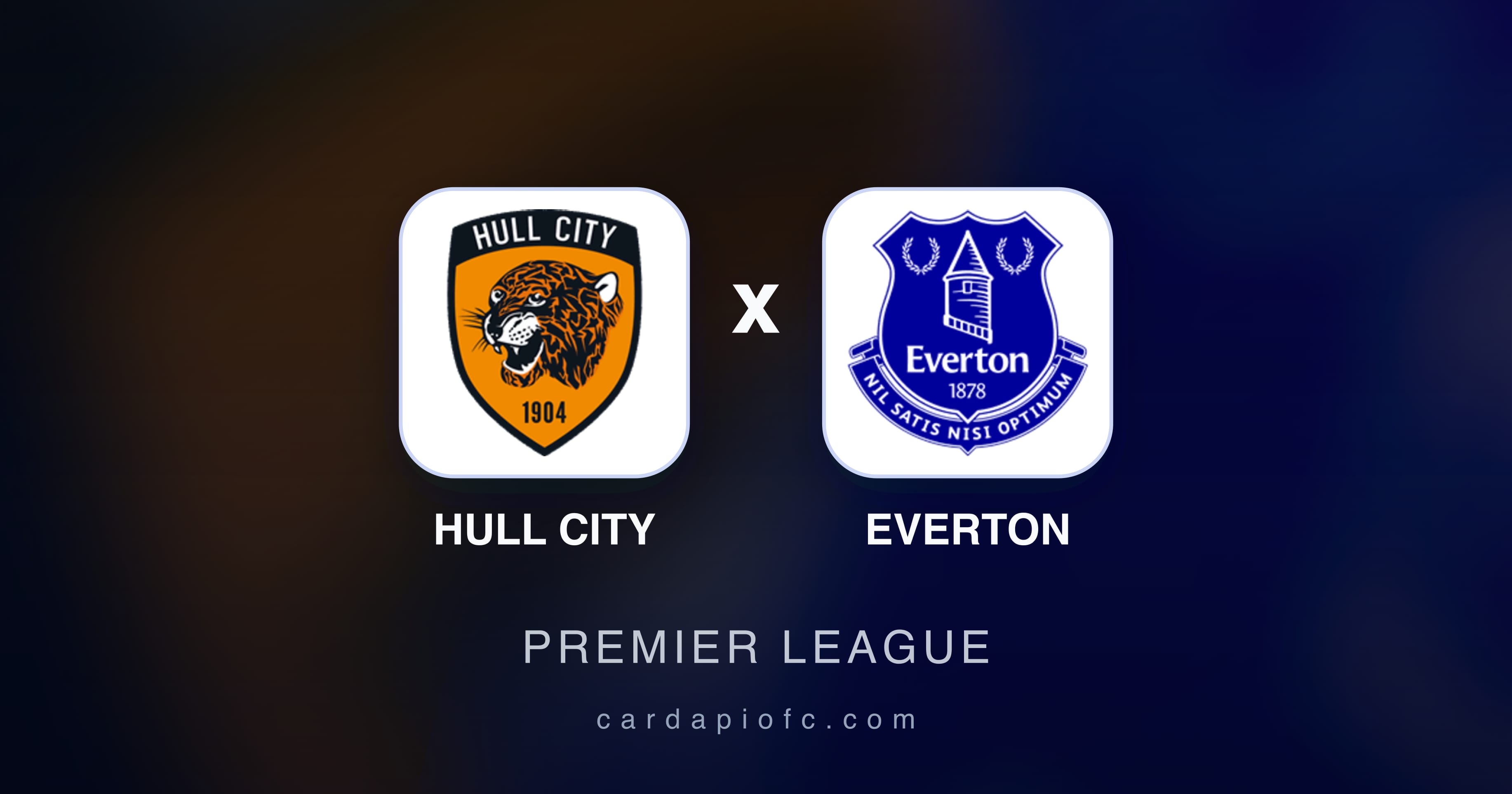 Preview image for Hull City vs Everton (Premier League)