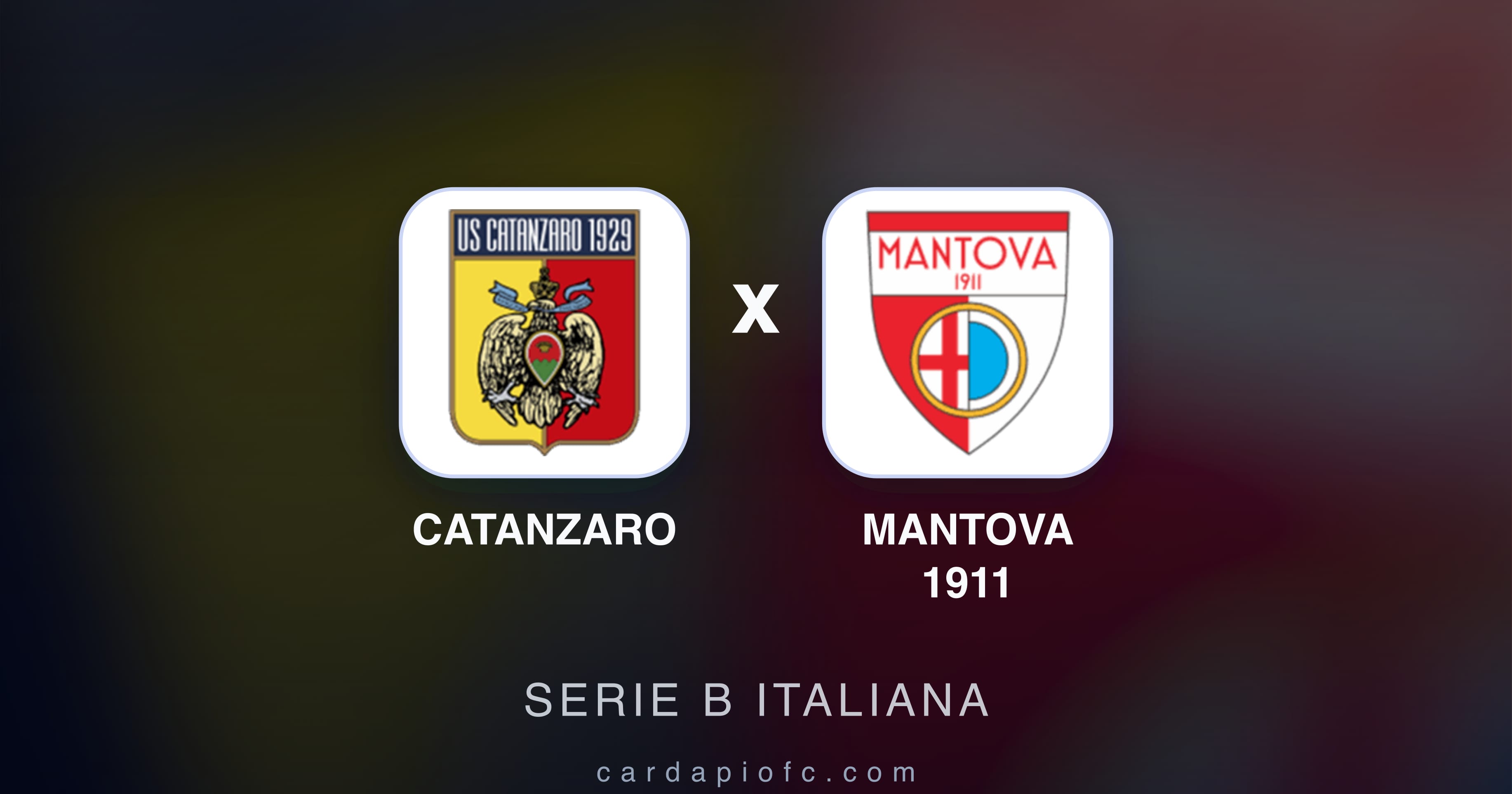 Preview image for Catanzaro vs Mantova 1911 (Serie B Italiana)