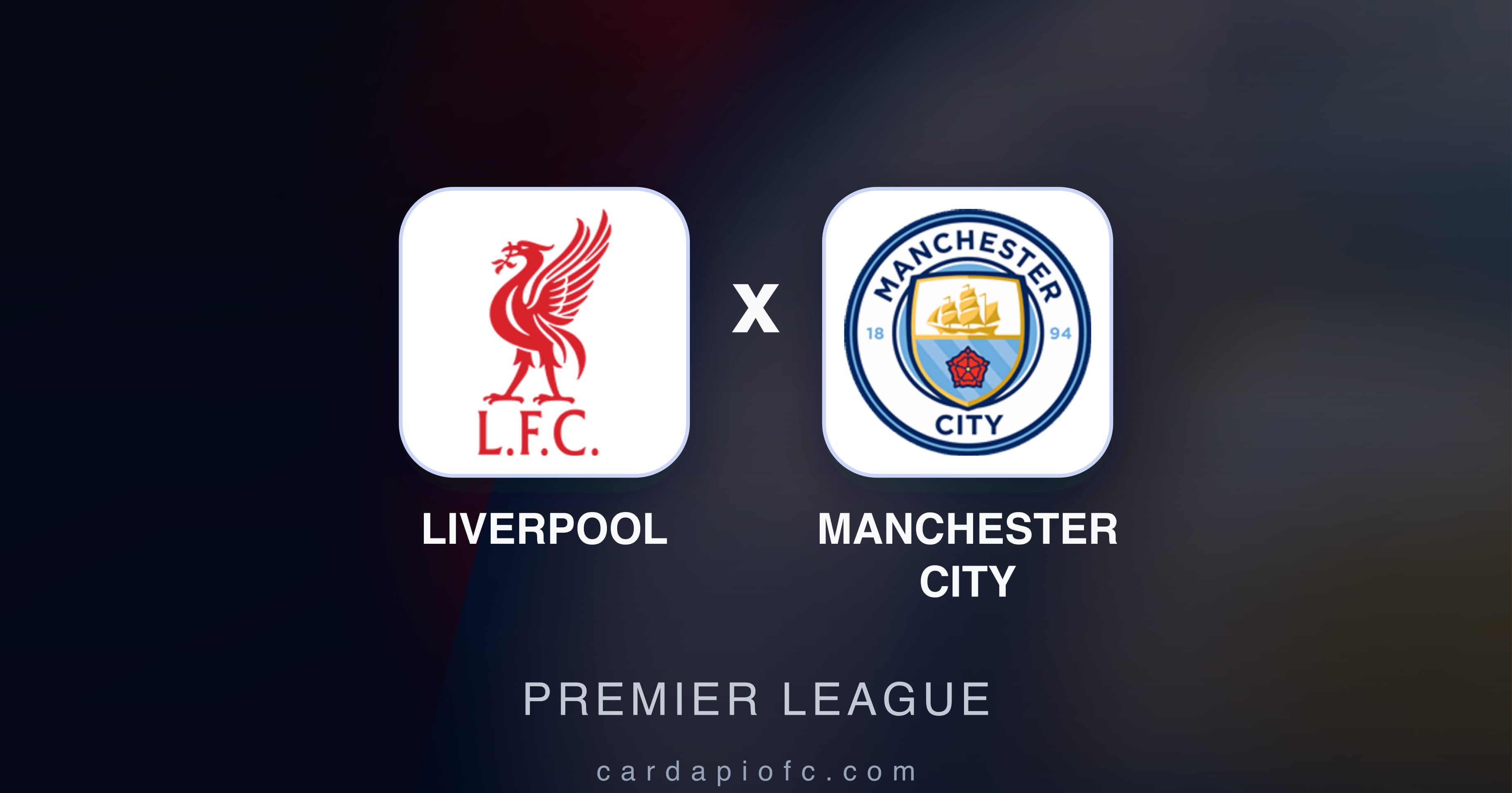Preview image for Liverpool vs Manchester City (Premier League)