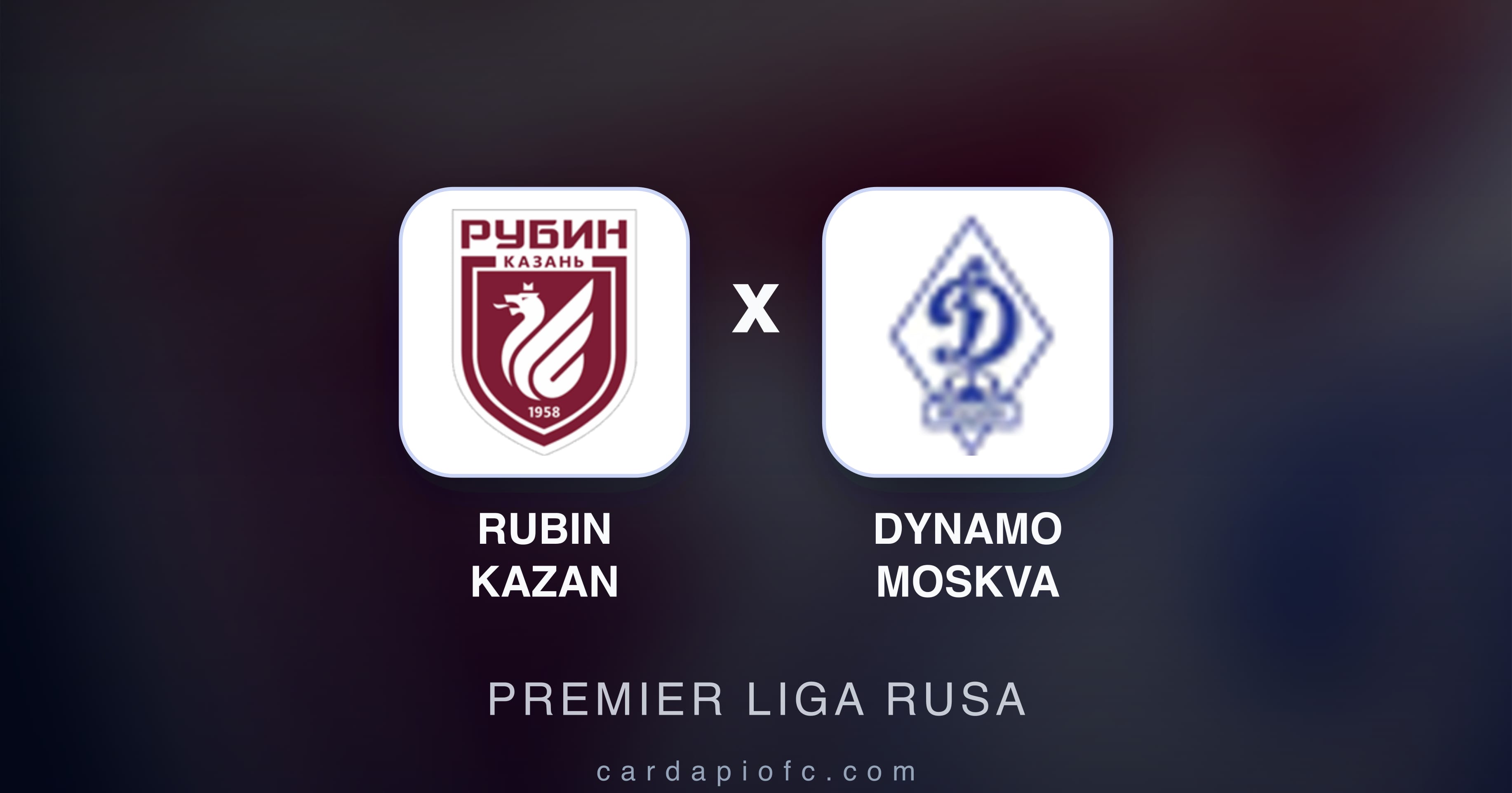 Preview image for Rubin Kazan vs Dynamo Moskva (Premier Liga rusa)