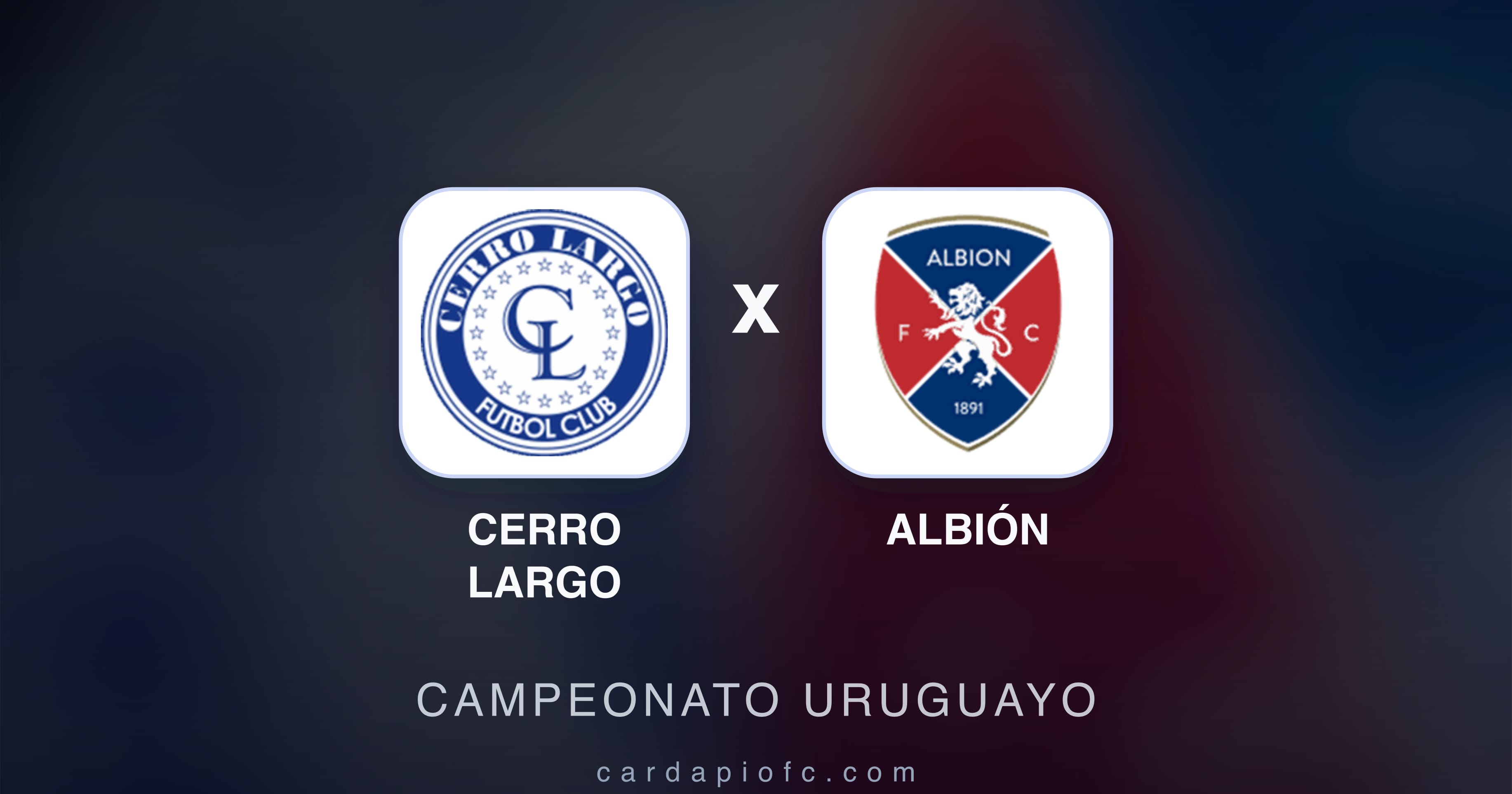 Preview image for Cerro Largo vs Albión (Campeonato Uruguayo)