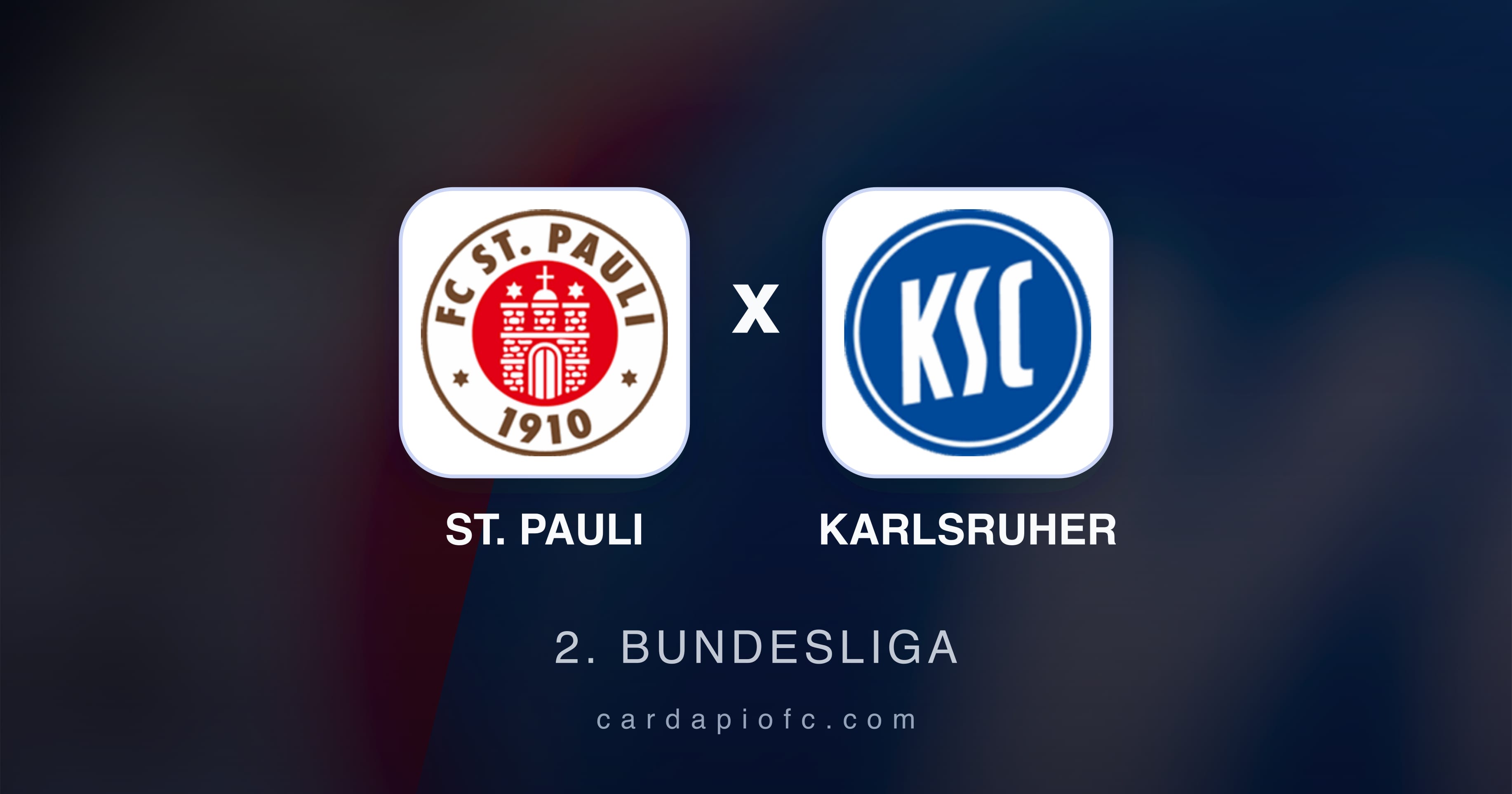 Preview image for St. Pauli vs Karlsruher (2. Bundesliga)