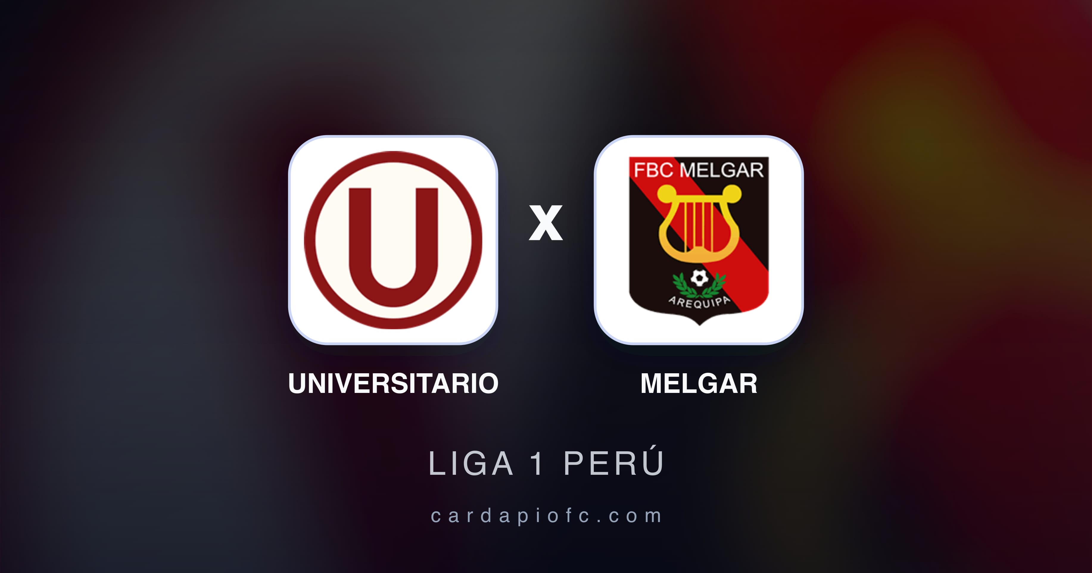Preview image for Universitario vs Melgar (Liga 1 Perú)