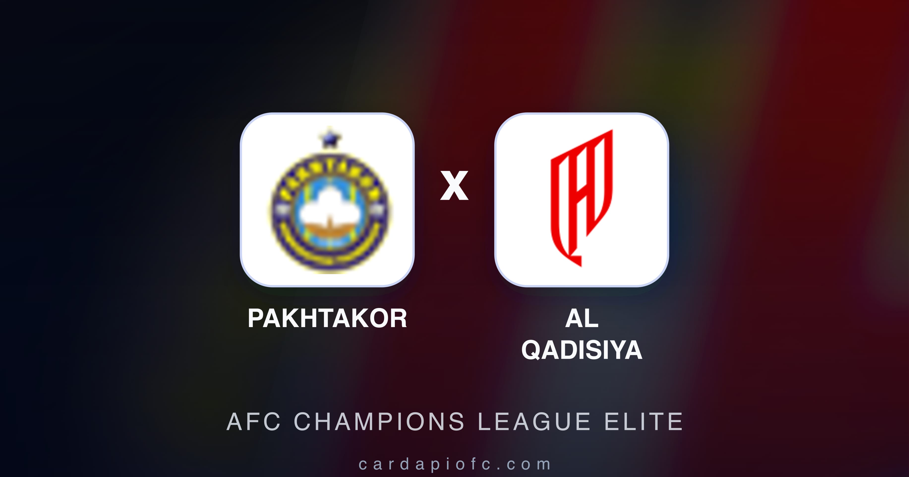 Preview image for Pakhtakor vs Al Qadisiya (AFC Champions League Elite)