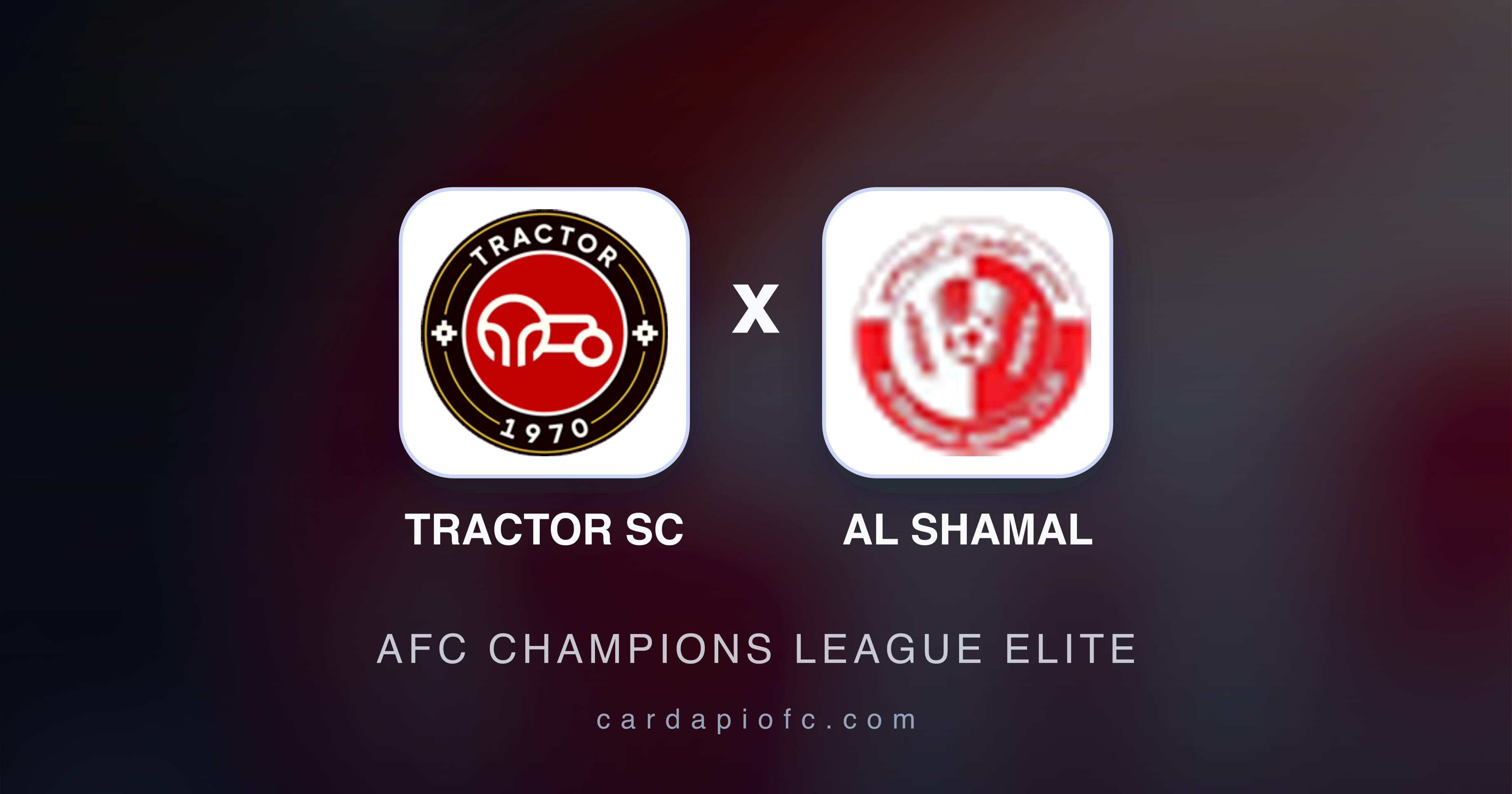 Preview image for Tractor SC vs Al Shamal (AFC Champions League Elite)