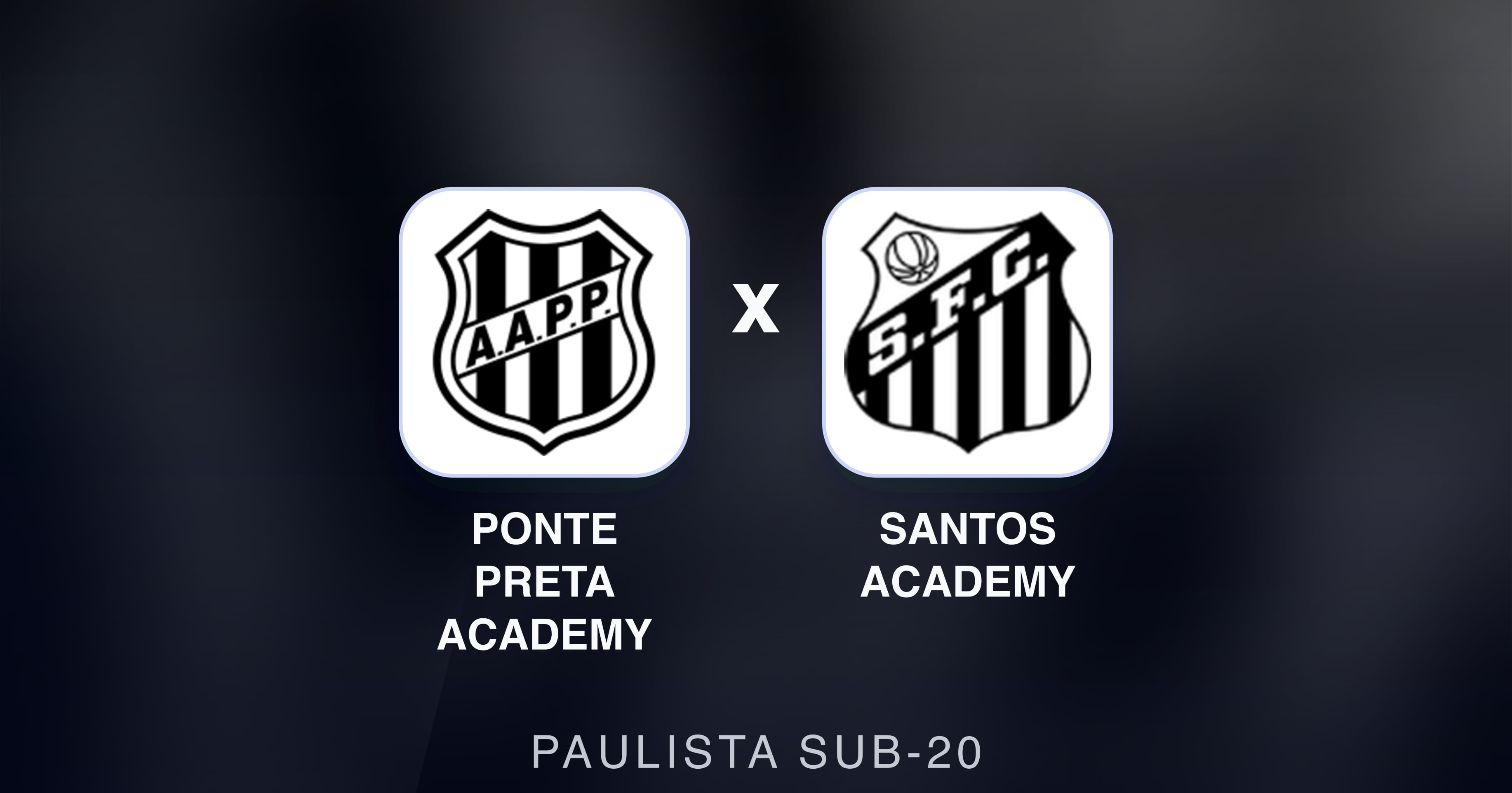 Preview image for Ponte Preta Academy vs Santos Academy (Paulista Sub-20)