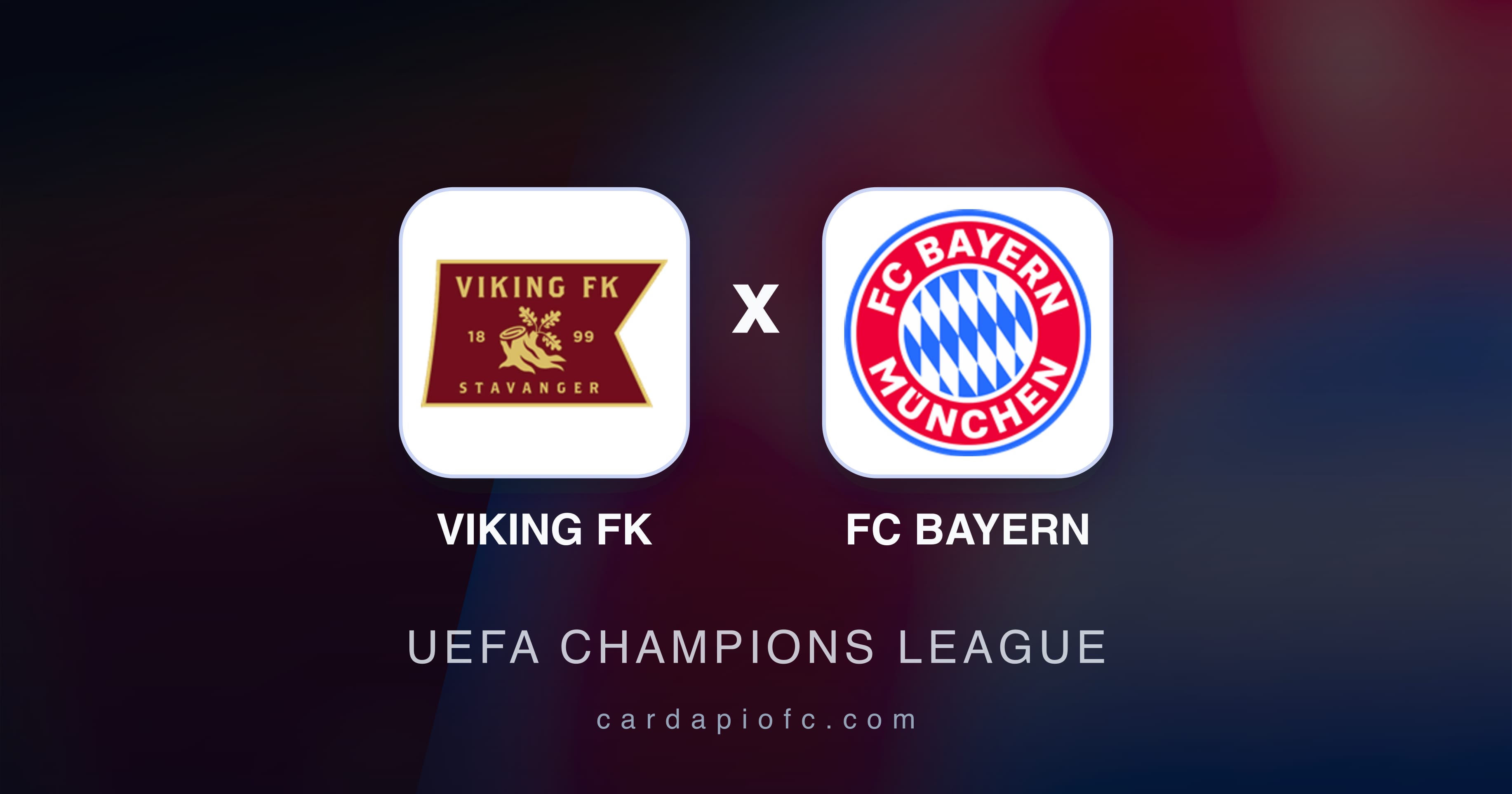 Preview image for Viking FK vs FC Bayern (UEFA Champions League)