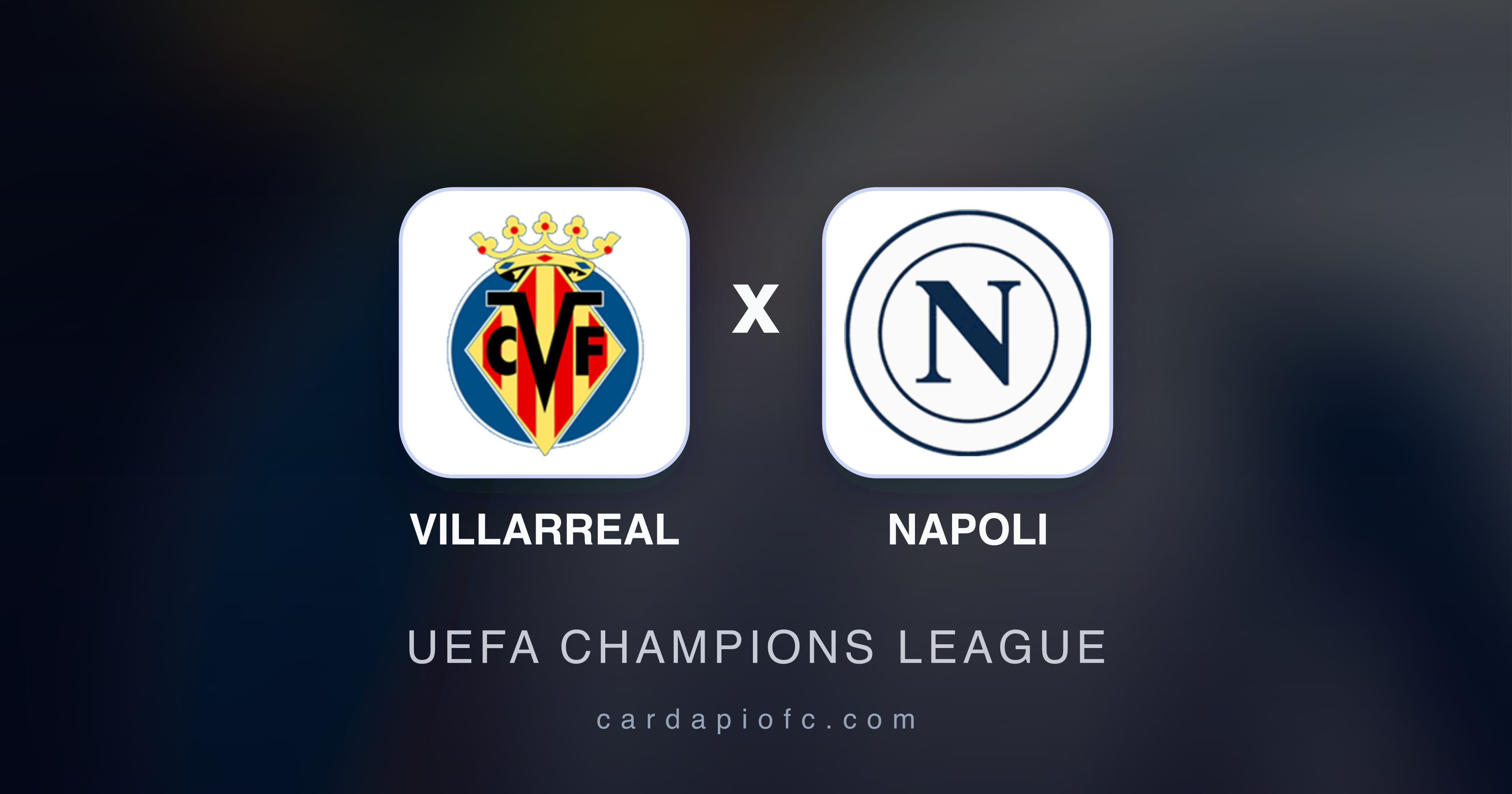 Preview image for Villarreal vs Napoli (UEFA Champions League)