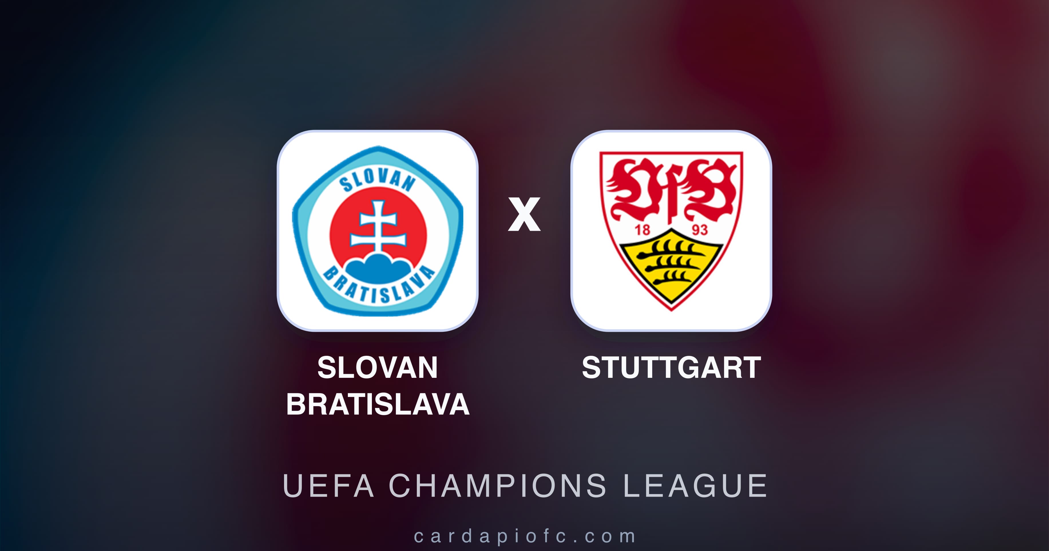 Preview image for Slovan Bratislava vs Stuttgart (UEFA Champions League)