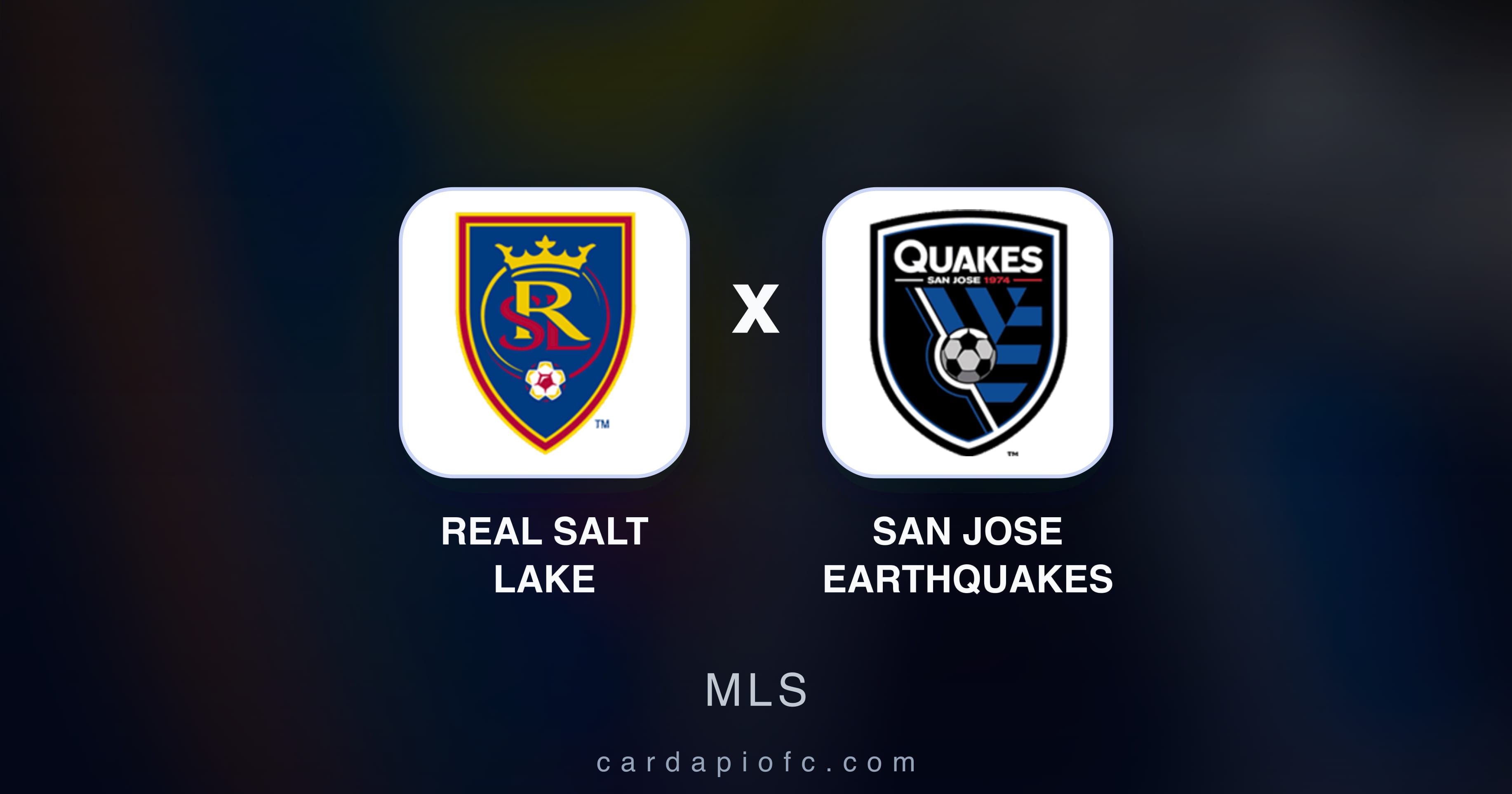 Preview image for Real Salt Lake vs San Jose Earthquakes (MLS)