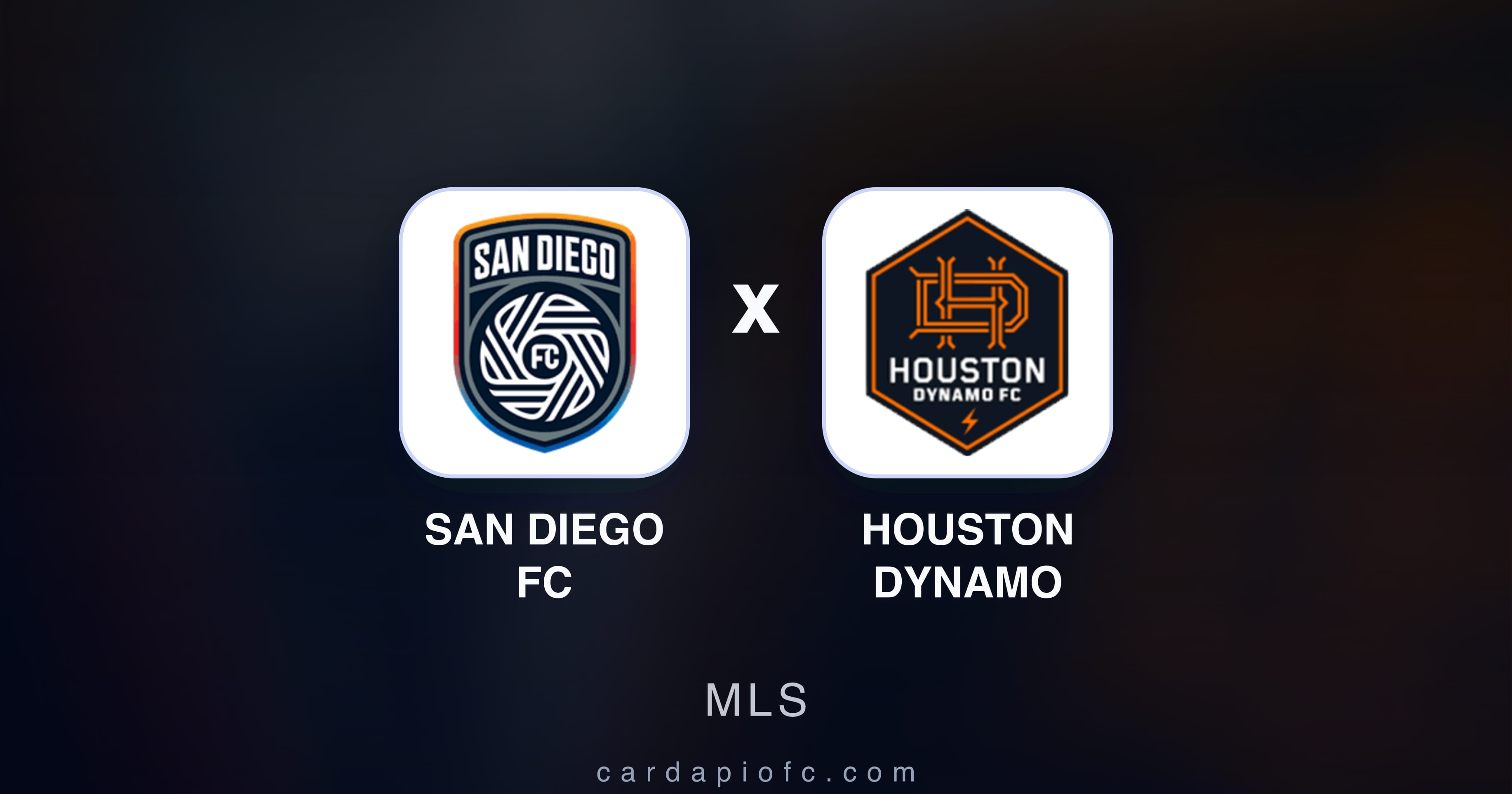 Preview image for San Diego FC vs Houston Dynamo (MLS)