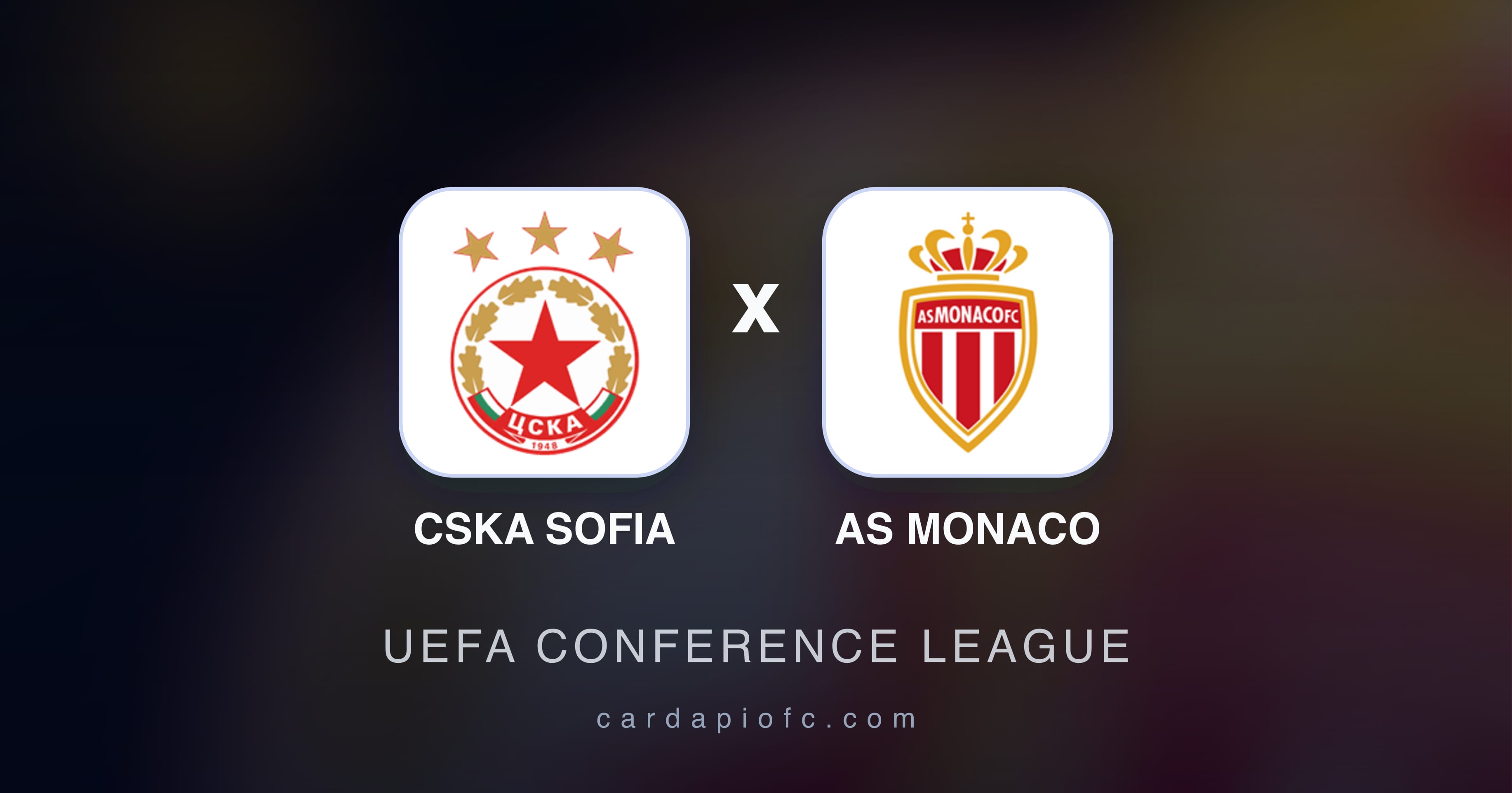 Preview image for CSKA Sofia vs AS Monaco (UEFA Conference League)