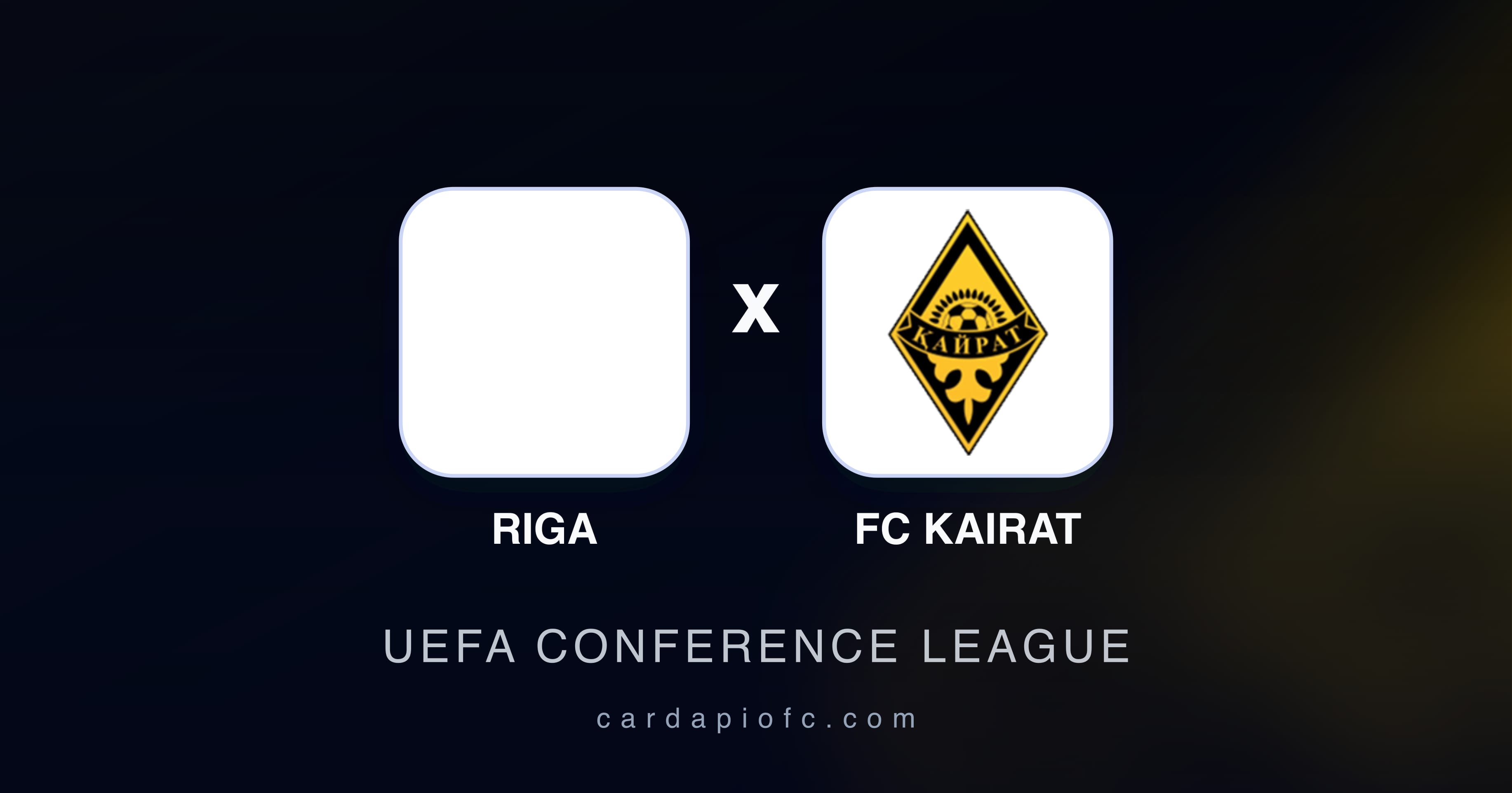Preview image for Riga vs FC Kairat (UEFA Conference League)