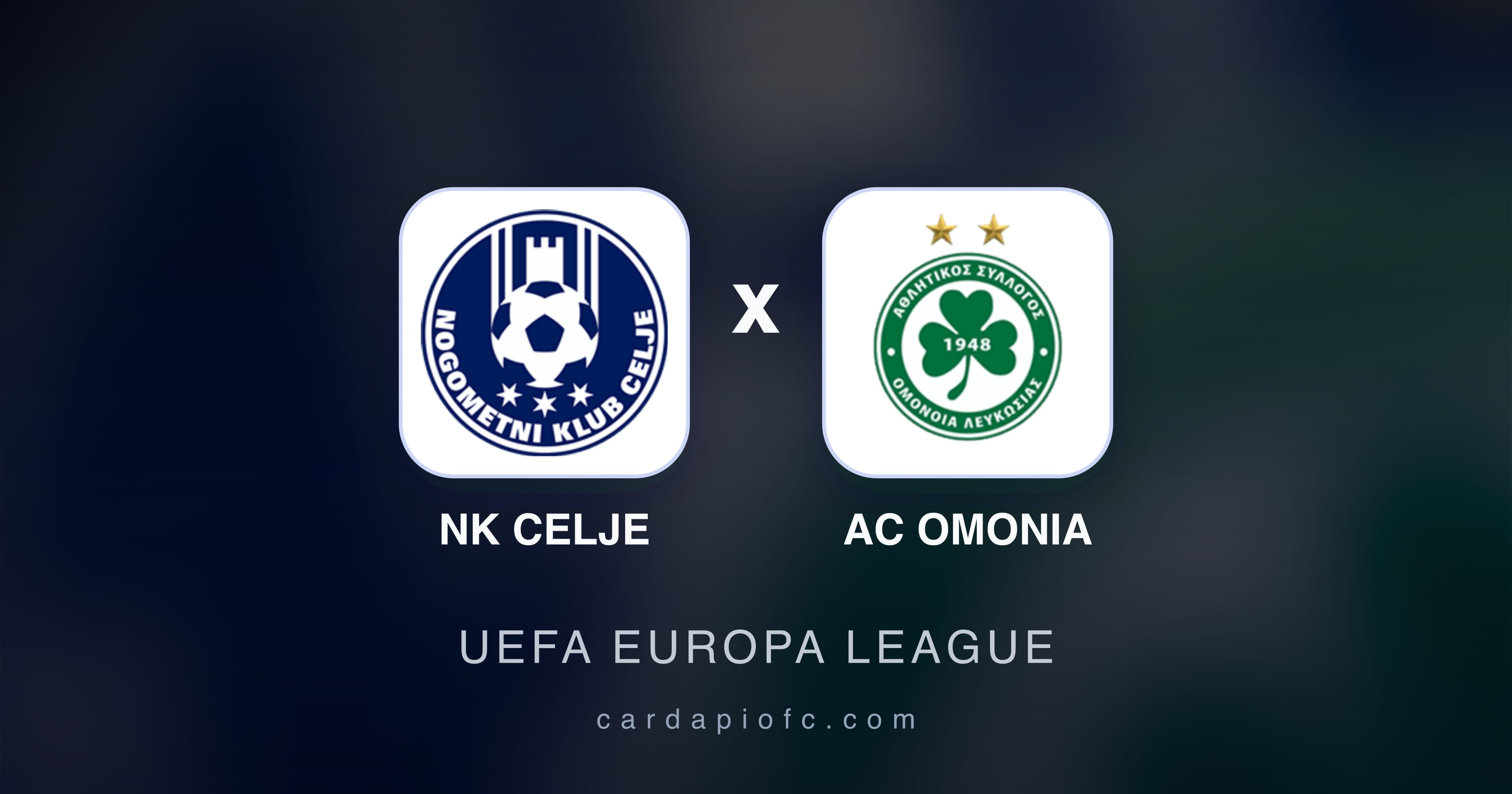 Preview image for NK Celje vs AC Omonia (UEFA Europa League)
