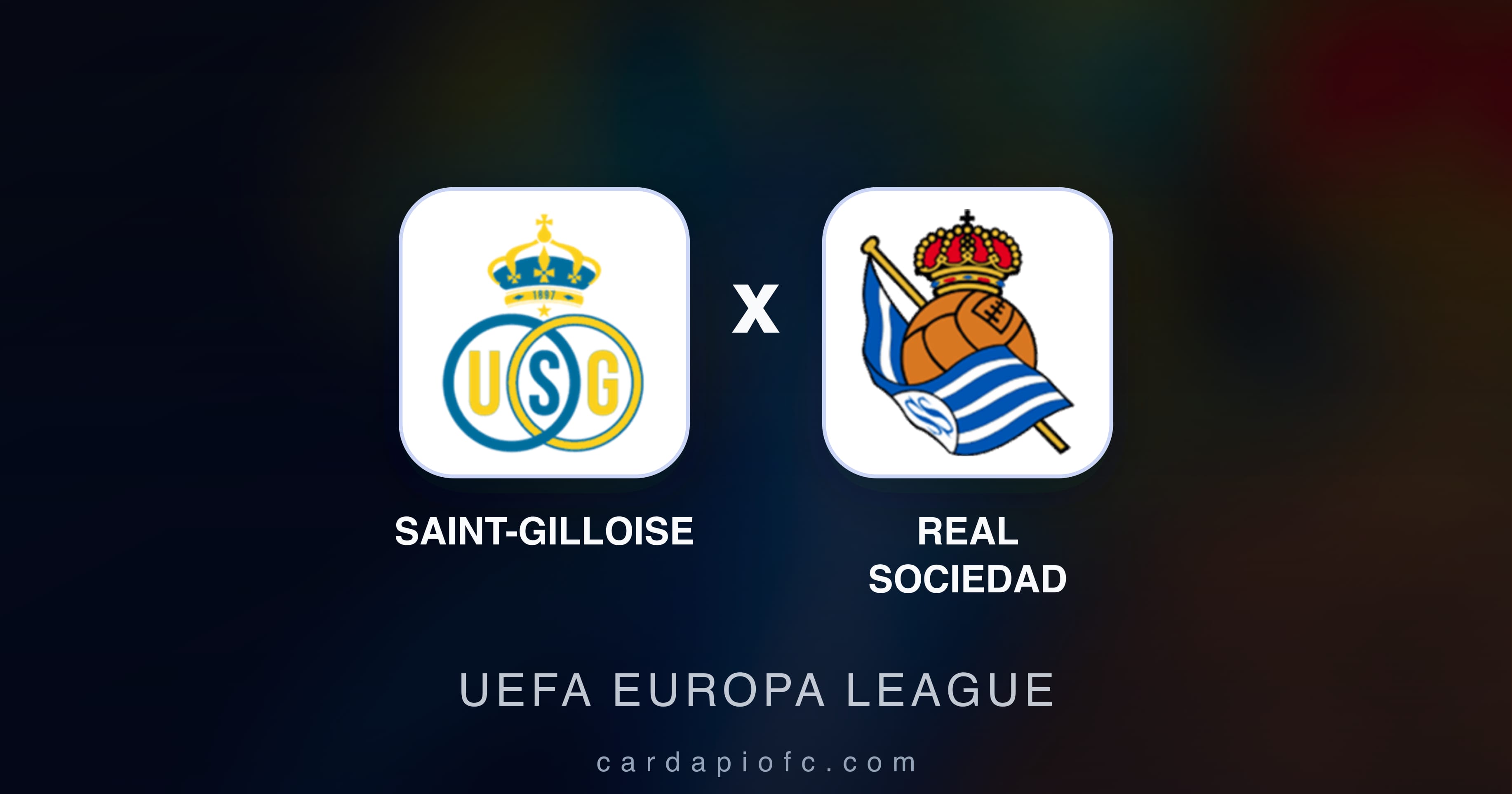 Preview image for Saint-Gilloise vs Real Sociedad (UEFA Europa League)