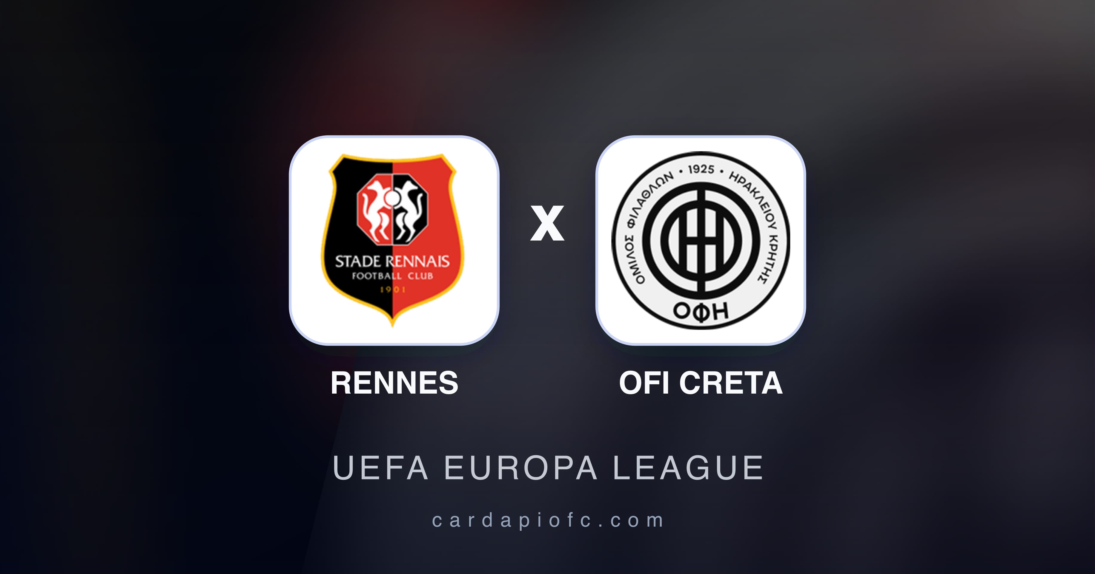 Preview image for Rennes vs OFI Creta (UEFA Europa League)