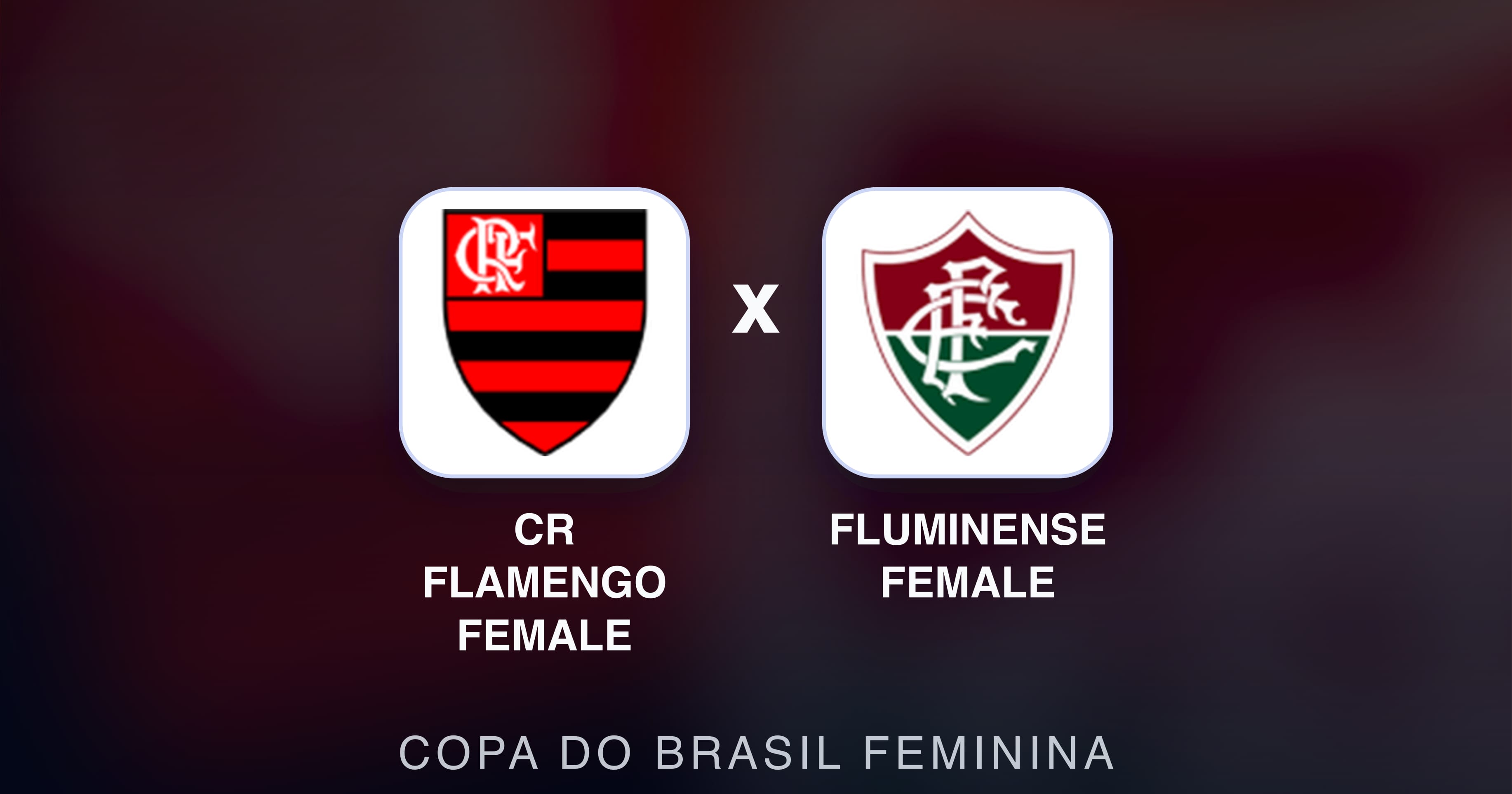 Preview image for CR Flamengo Female vs Fluminense Female (Copa do Brasil Feminina)