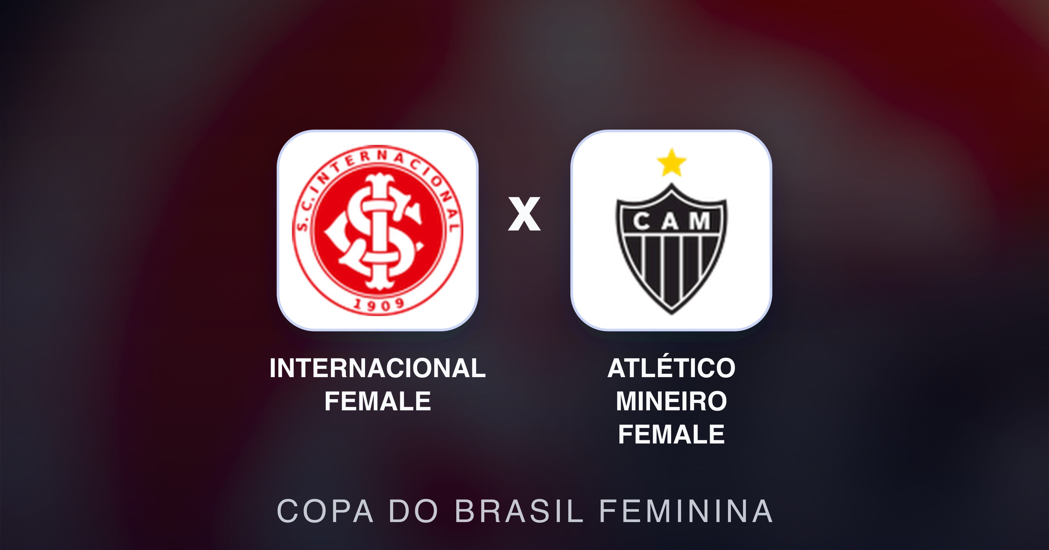 Preview image for internacional Female vs Atlético Mineiro Female (Copa do Brasil Feminina)