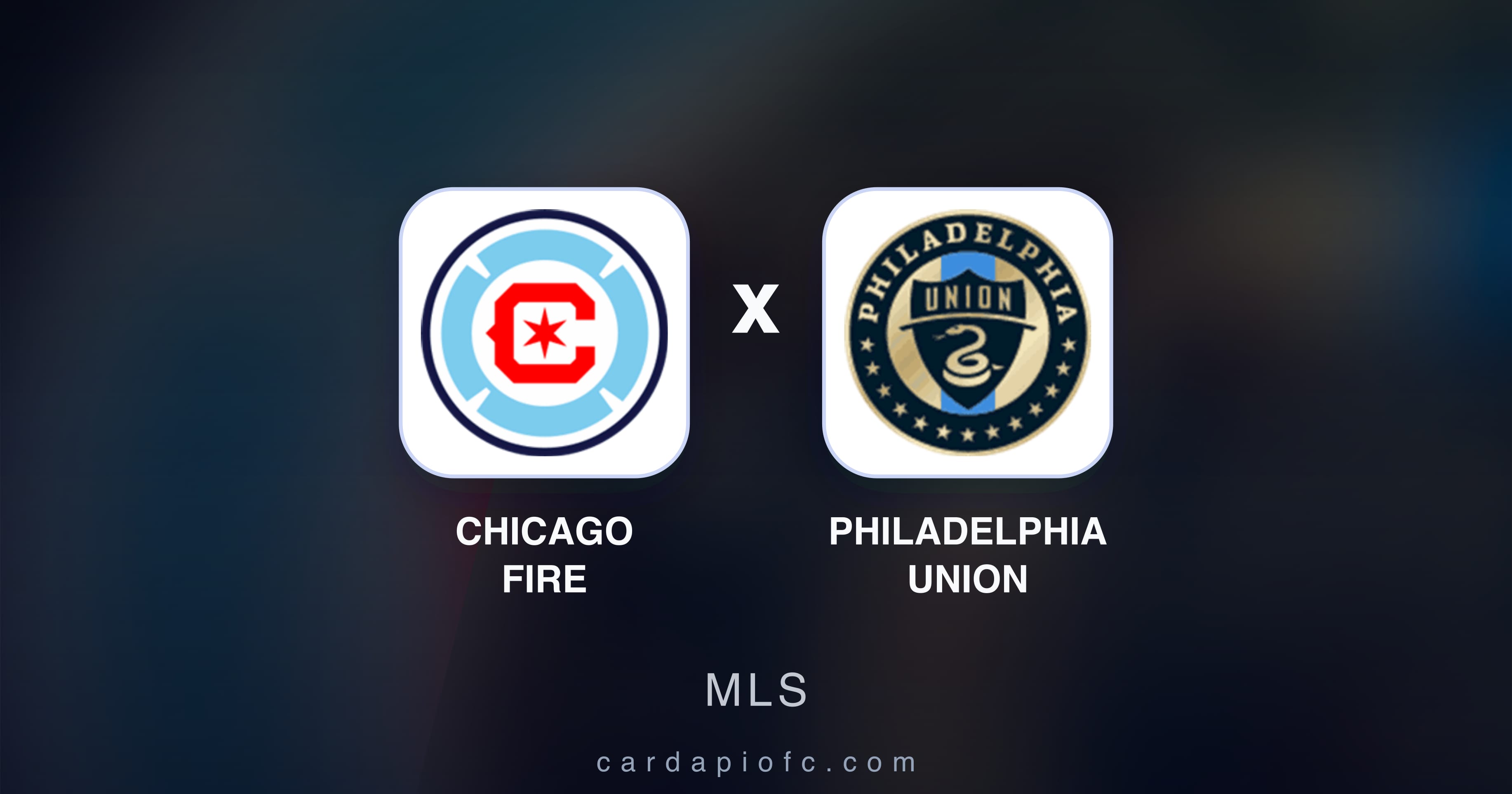 Preview image for Chicago Fire vs Philadelphia Union (MLS)