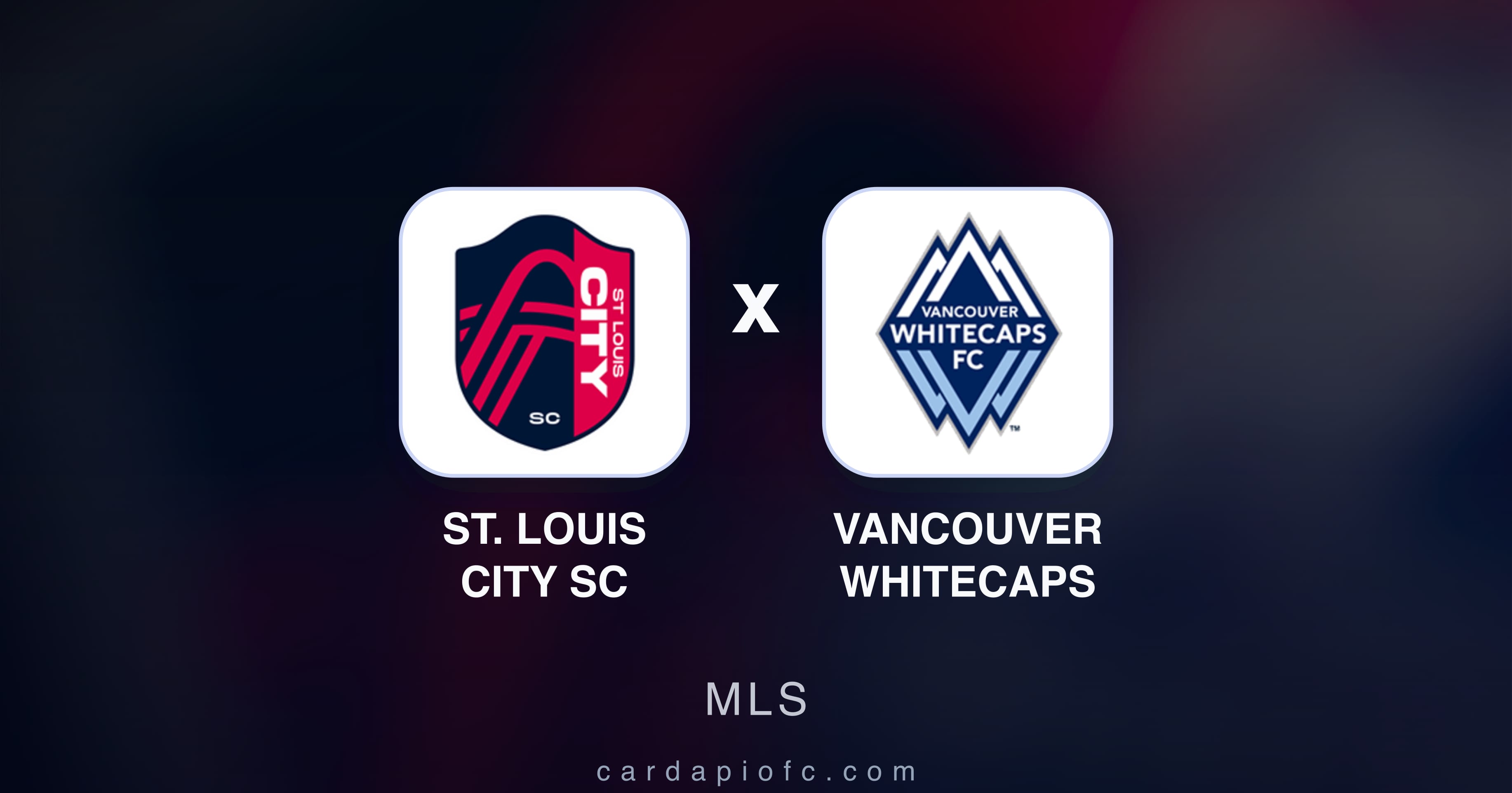 Preview image for St. Louis City SC vs Vancouver Whitecaps (MLS)