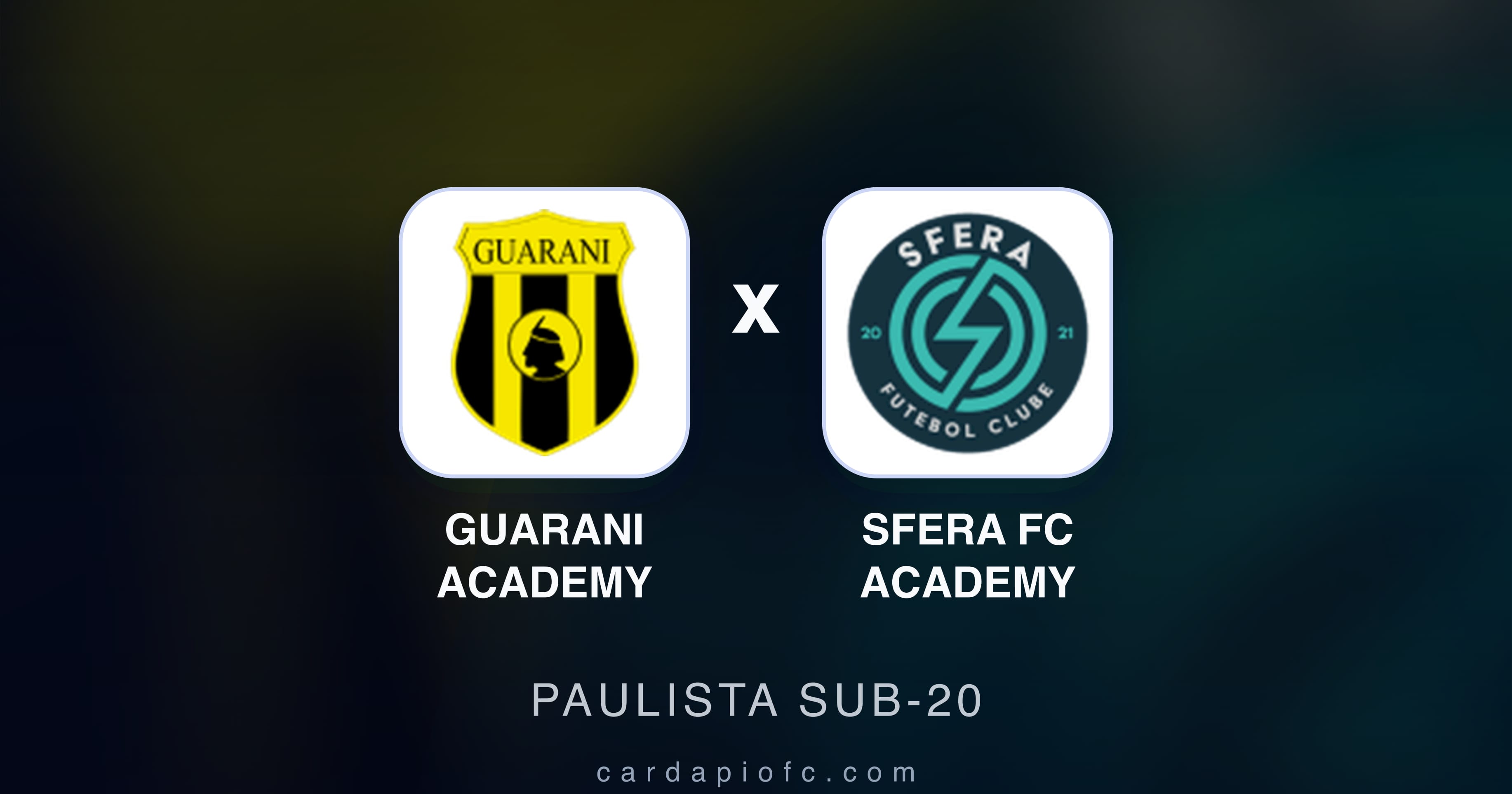 Preview image for Guarani Academy vs Sfera FC Academy (Paulista Sub-20)