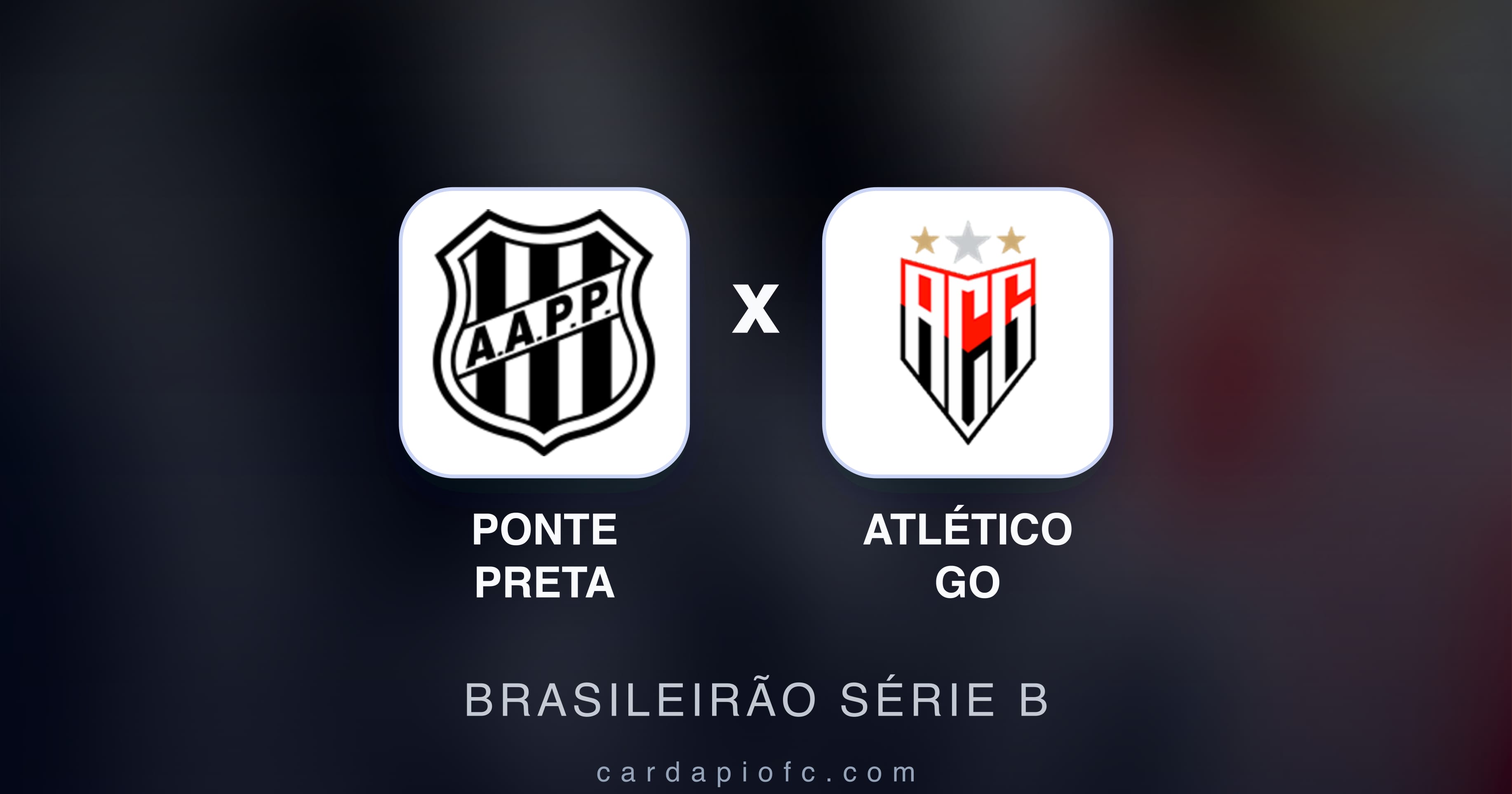 Preview image for Ponte Preta vs Atlético GO (Brasileirão Série B)