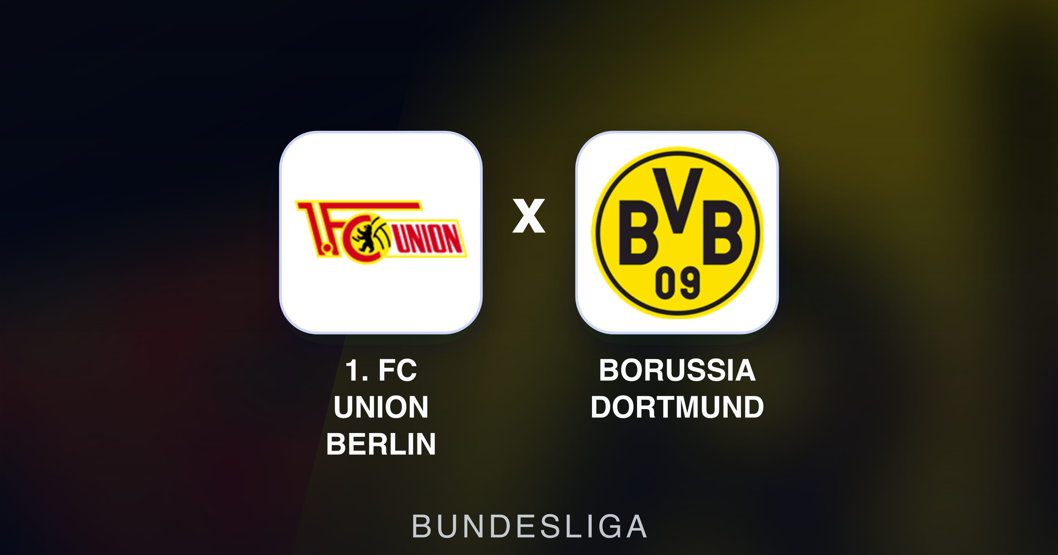 Preview image for 1. FC Union Berlin vs Borussia Dortmund (Bundesliga)