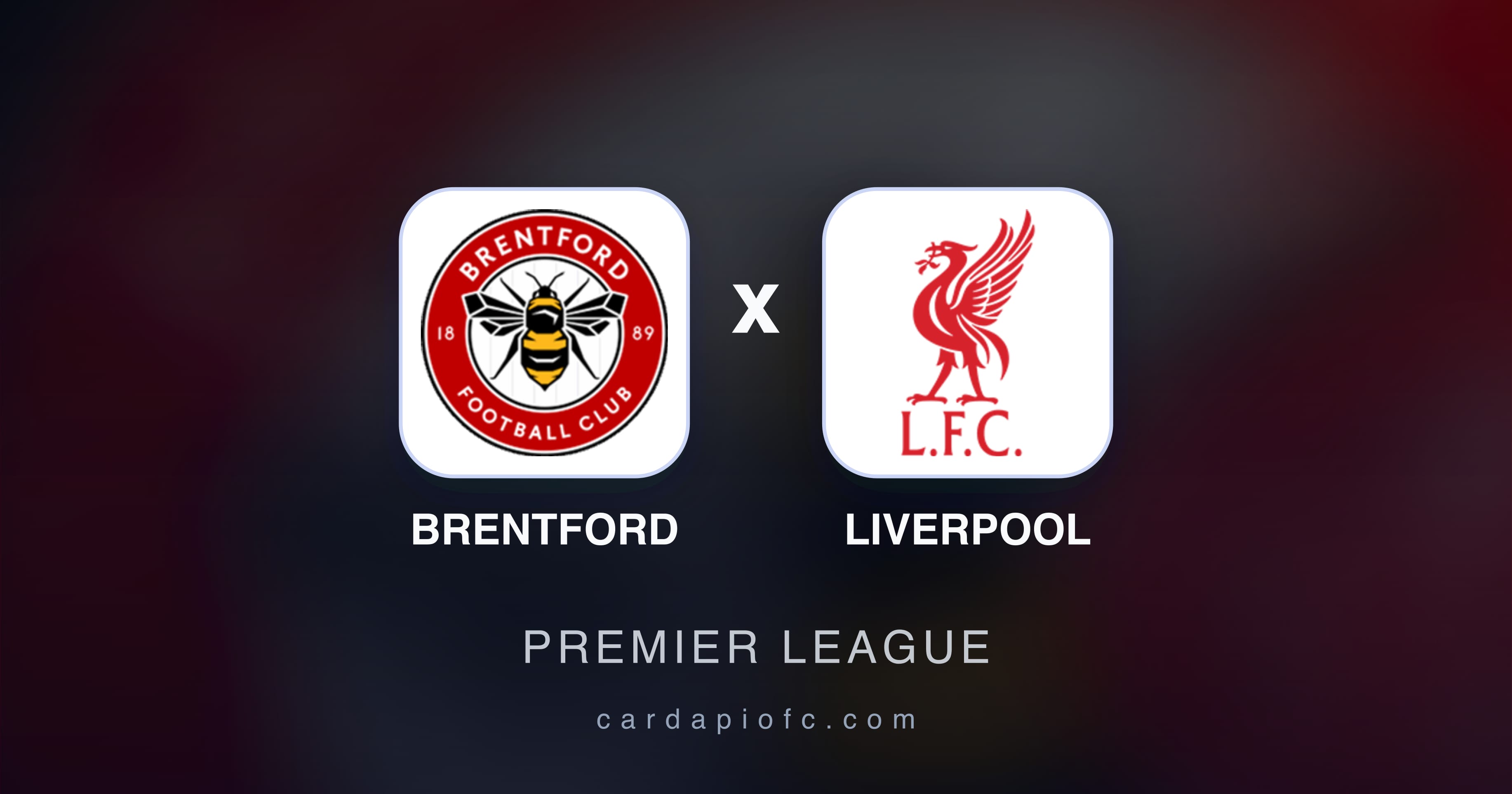 Preview image for Brentford vs Liverpool (Premier League)