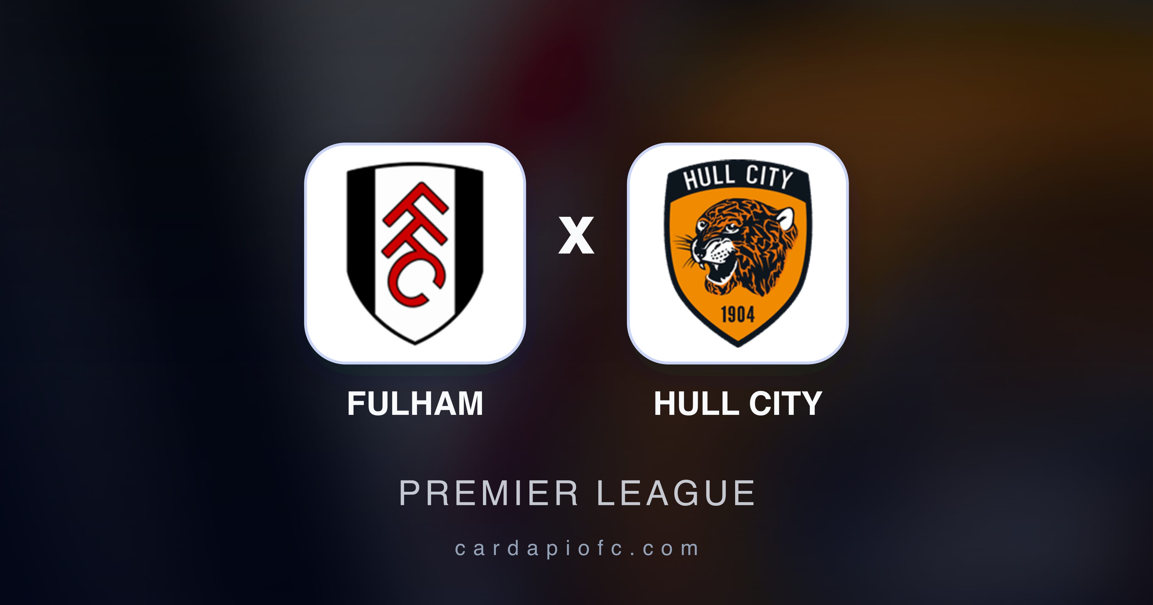 Preview image for Fulham vs Hull City (Premier League)